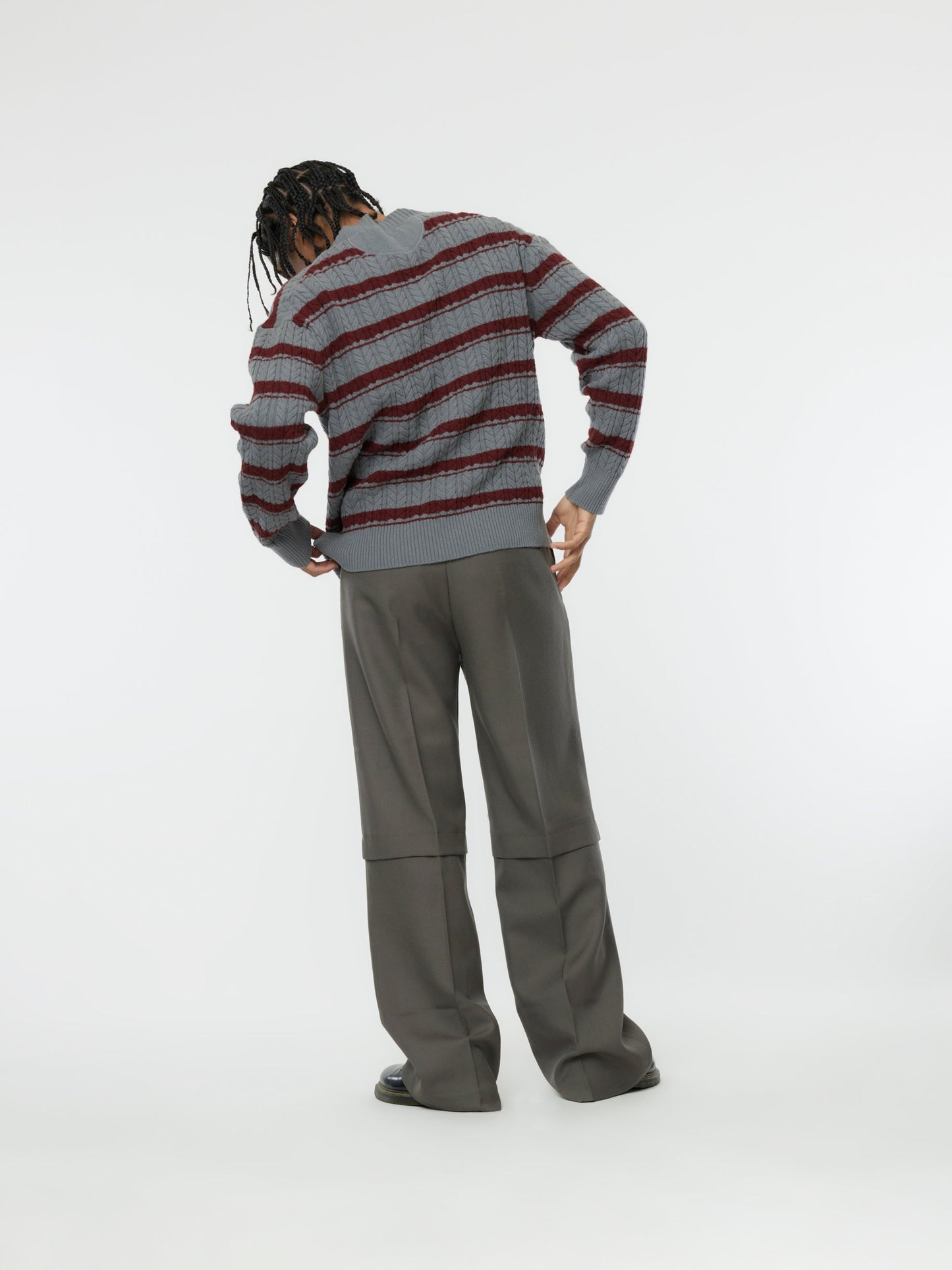 UNIVERSITY CABLE SWEATER
