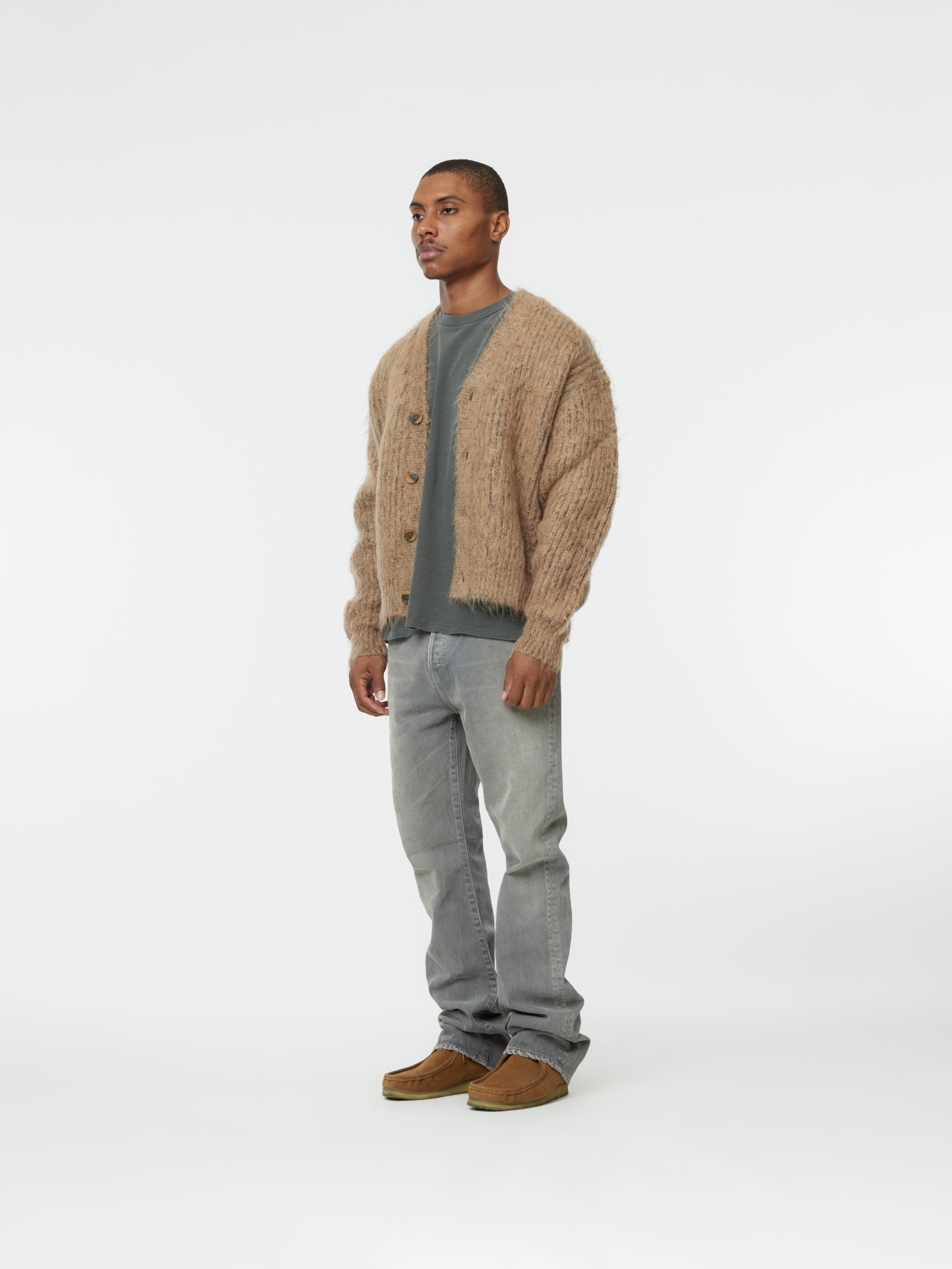 WOOL MOHAIR CARDIGAN