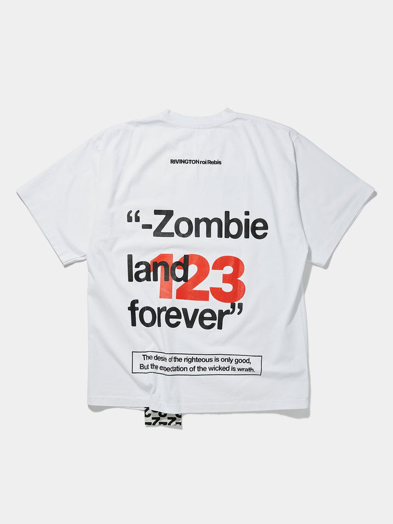 Buy RRR123 ZOMBIELAND TEE (White) Online at UNION LOS ANGELES
