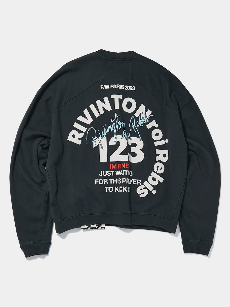 CVA PARIS FW CREWNECK (Black)