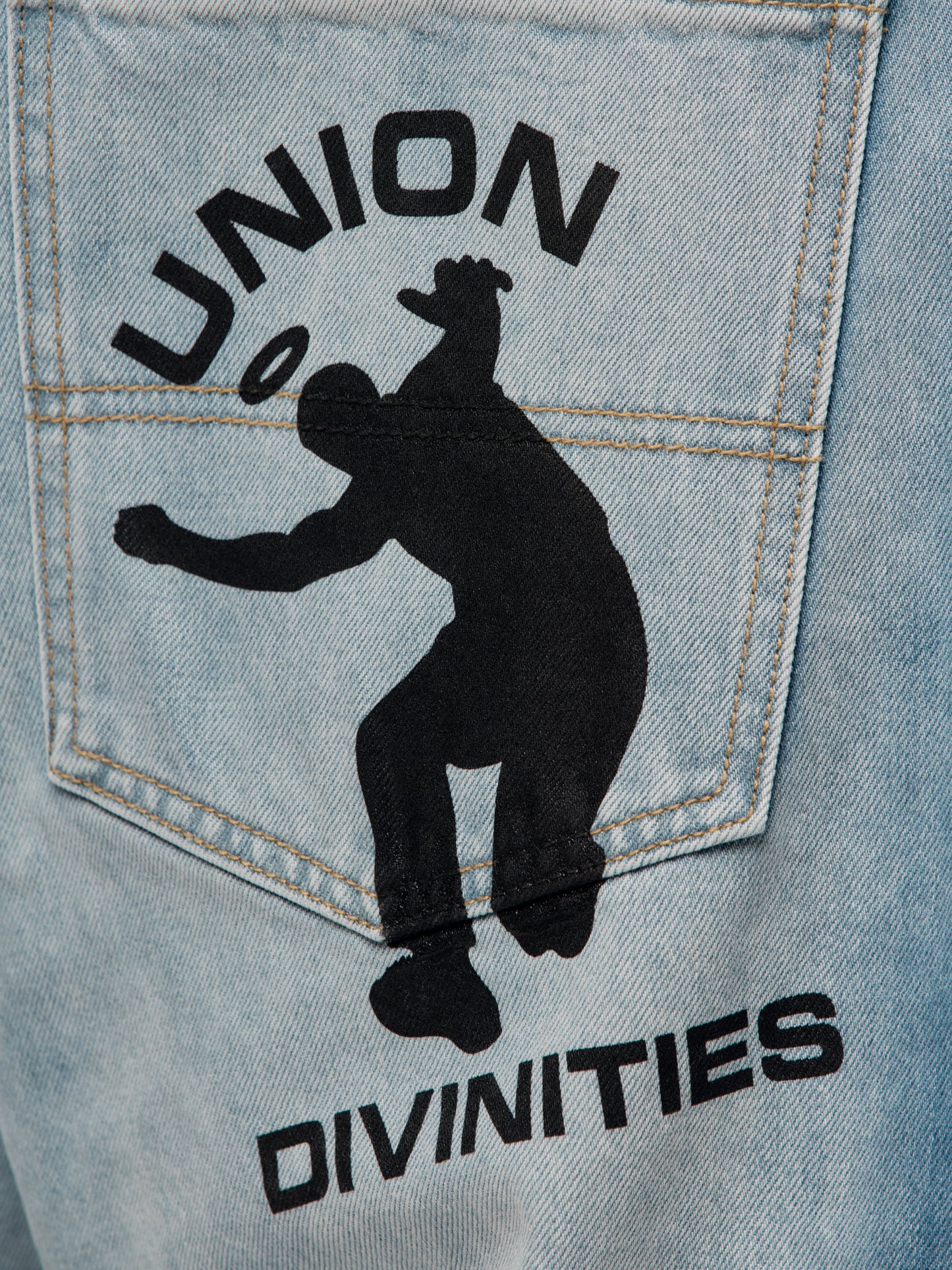 Divinities x Union Distressed Jeans (Stone Wash)