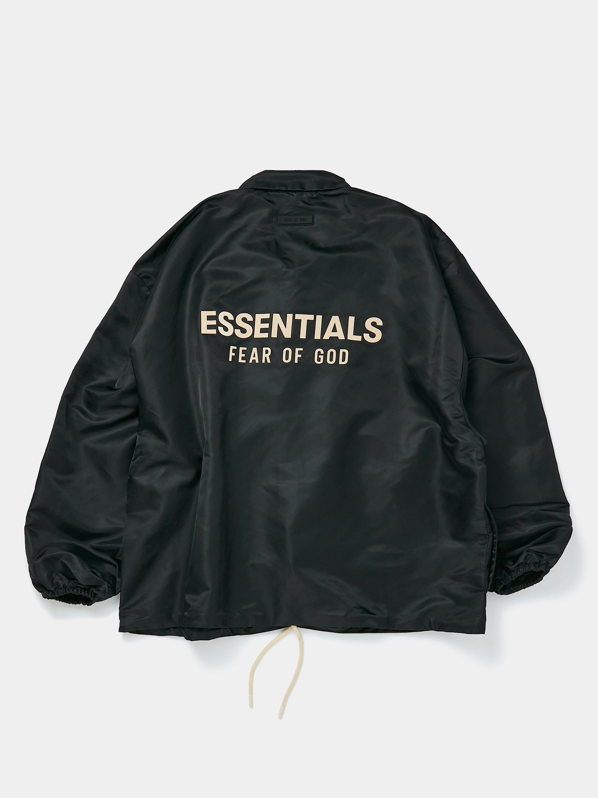 Buy Essentials Coaches Jacket (Jet Black) Online at UNION LOS ANGELES