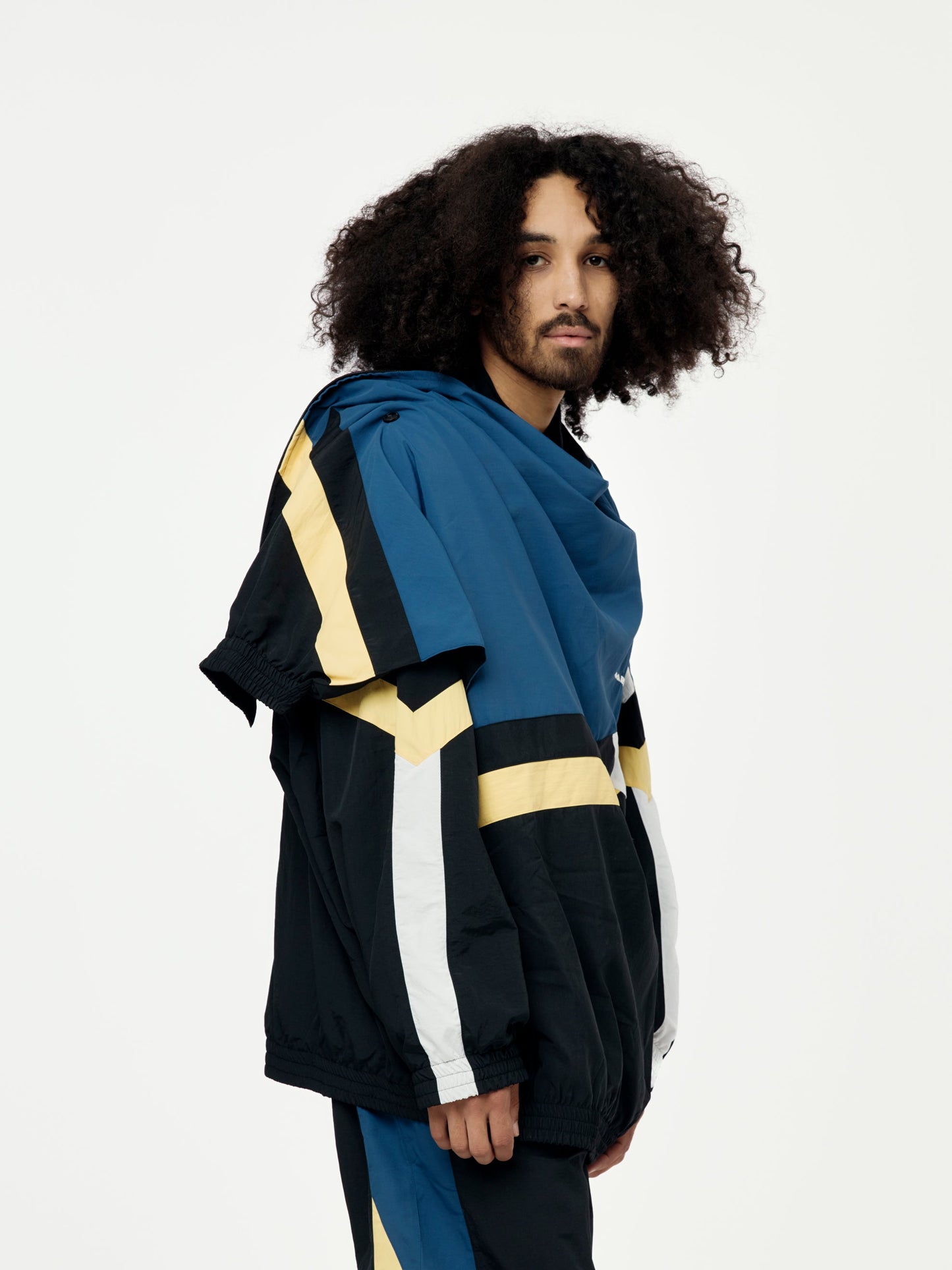 Blanket Track Jacket (Black/Yellow)