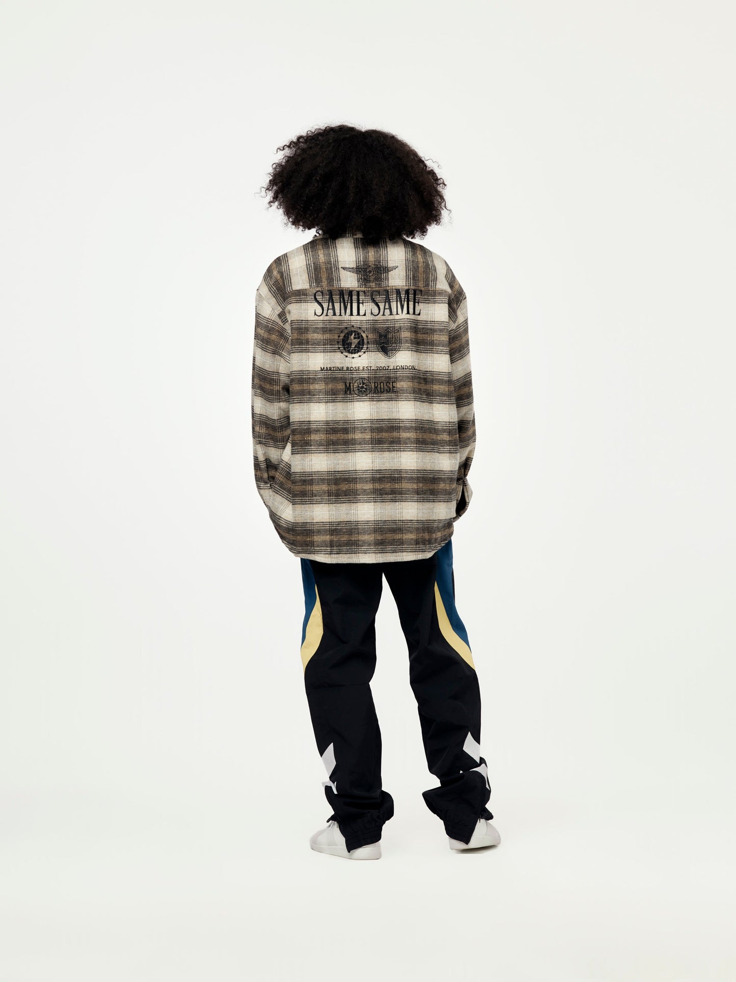 Brown Check L/S Overshirt