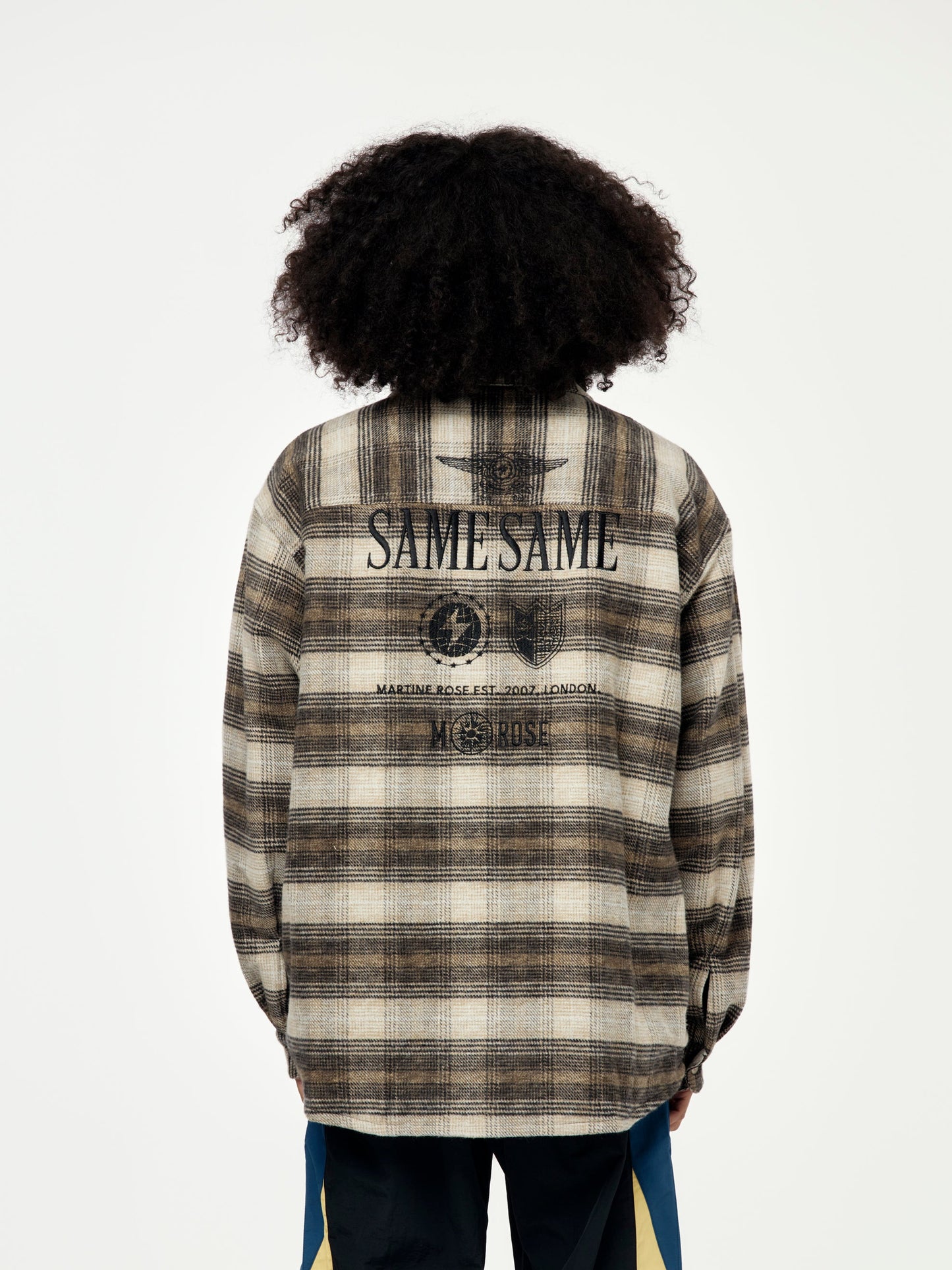 Brown Check L/S Overshirt