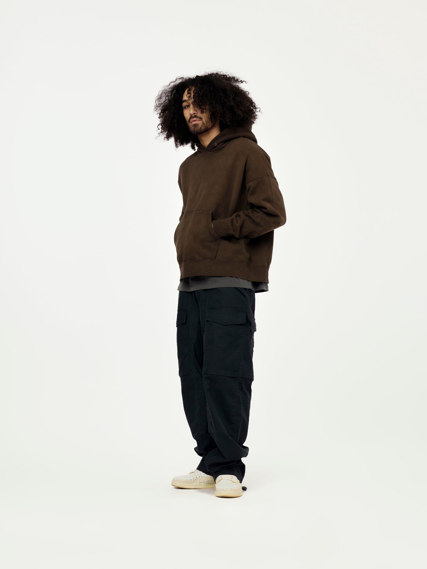 AMPLUS SB HOODIE P.O. (N.D.) (Dk. Mud)