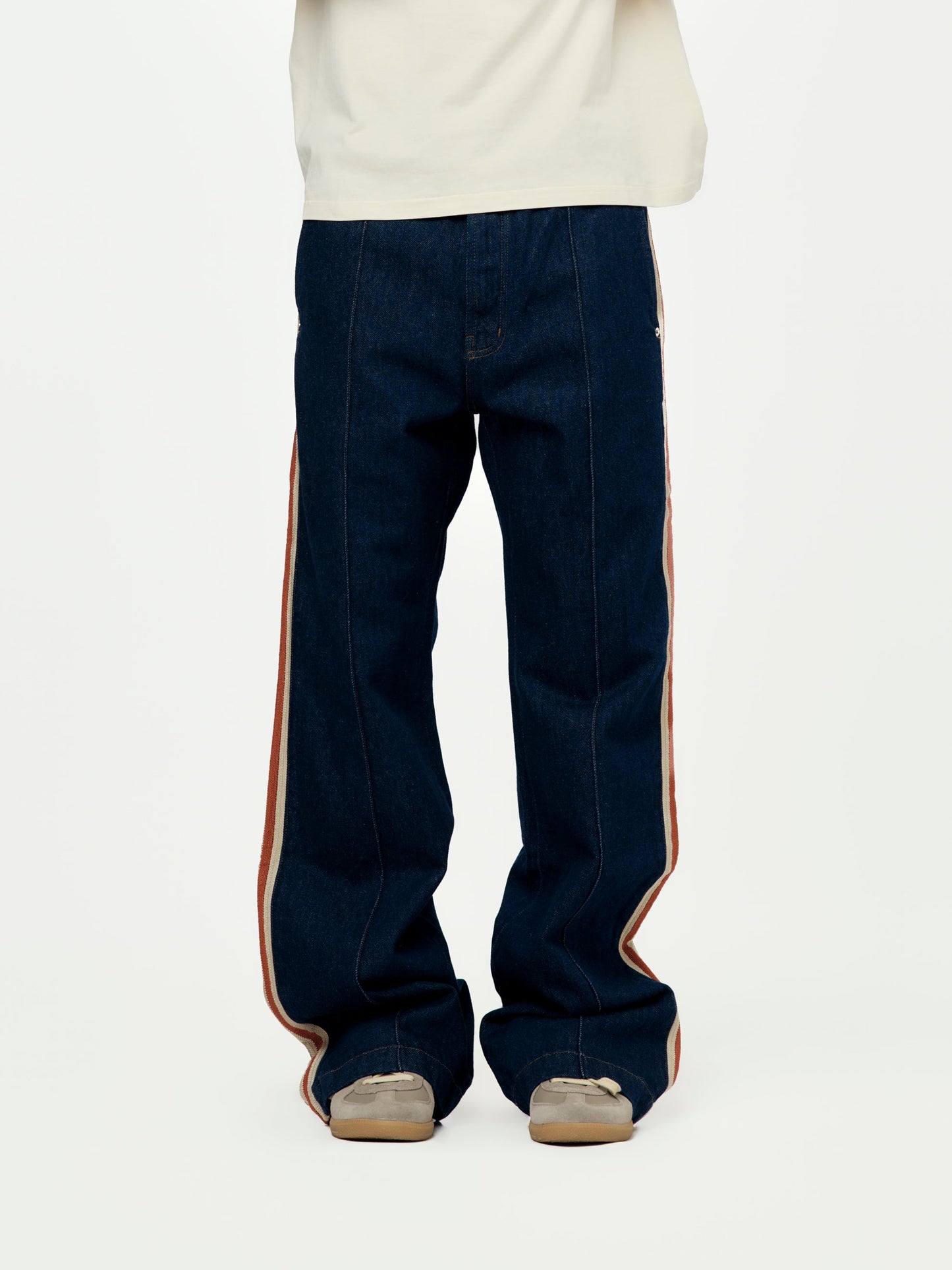 Shadow Raw Denim Pants (Deep Blue)