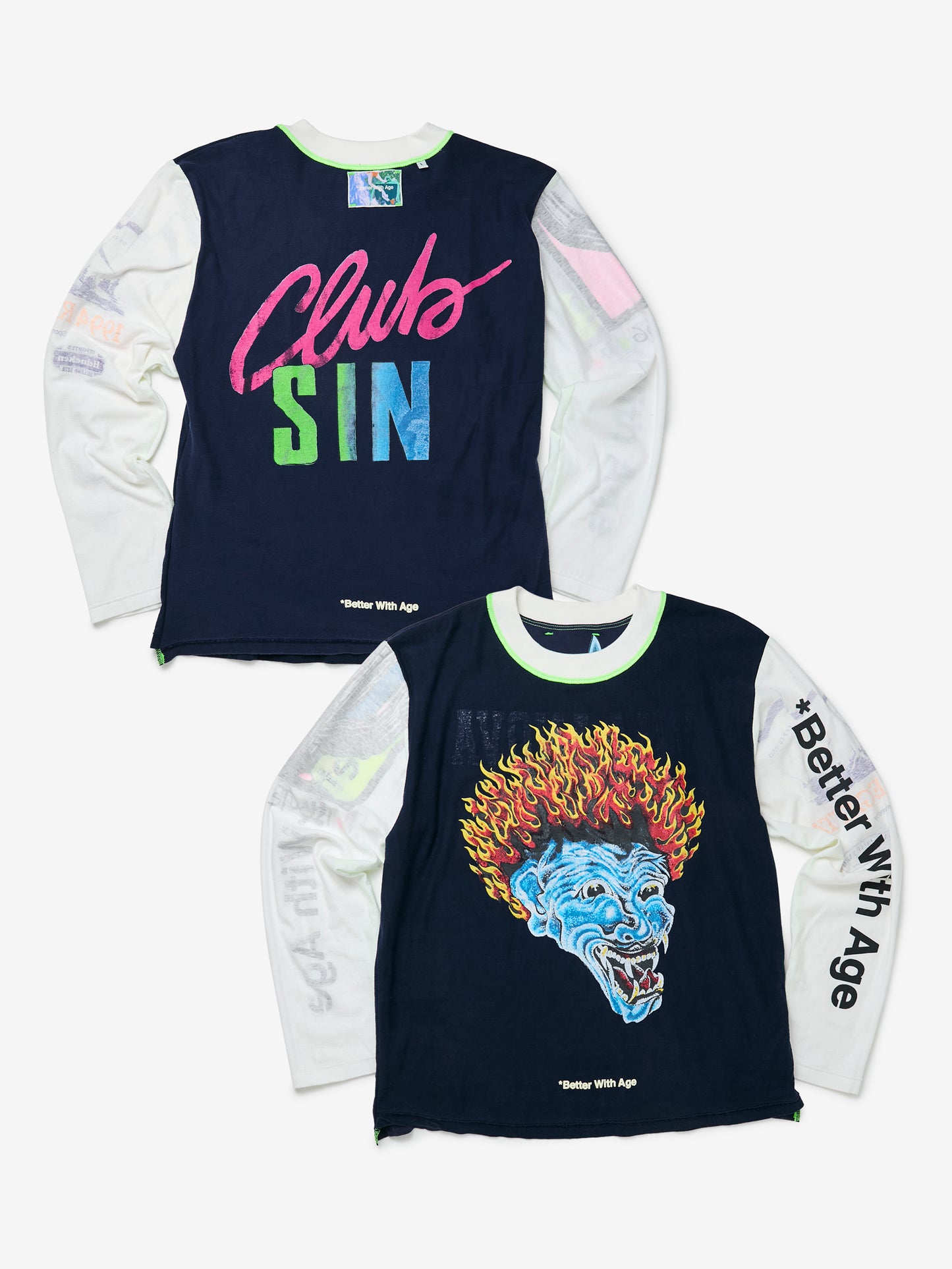 Disco Reversible Long Sleeve (Multi)