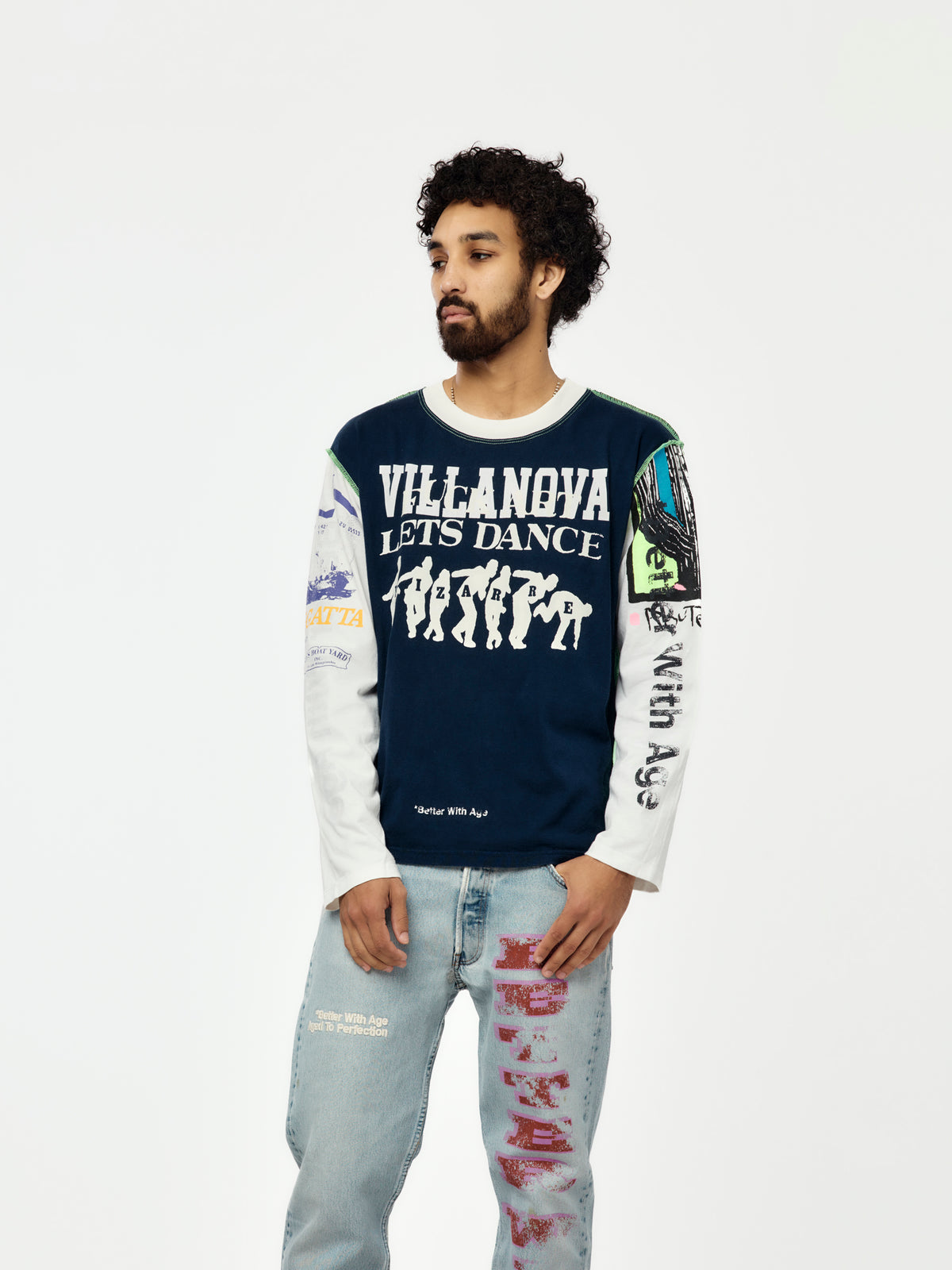 Better With Age Disco Reversible Long Sleeve (Multi) - UNION LOS 