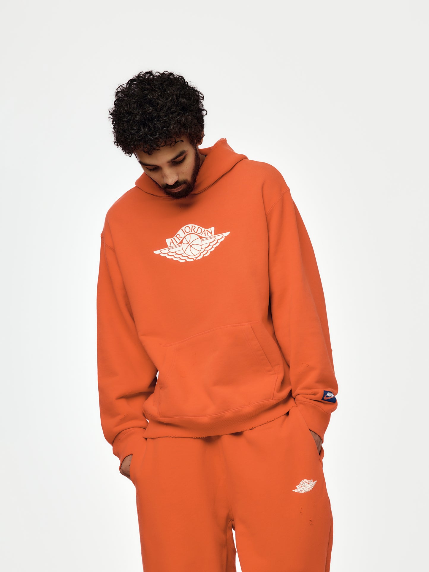 Rare Air Fleece Hoodie (Chile Red/Sail)