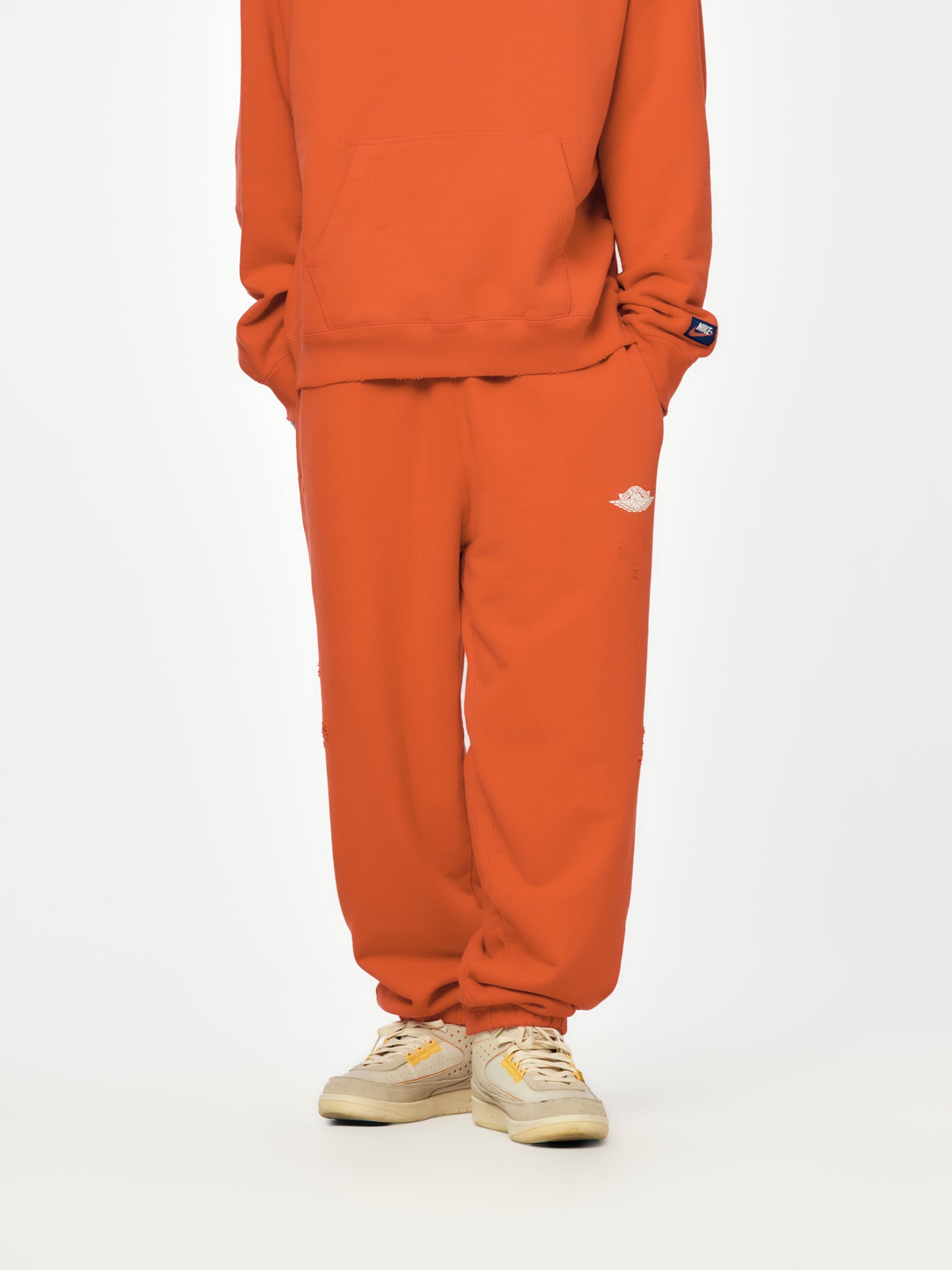 Rare Air Fleece Sweatpants (Chile Red/Sail)