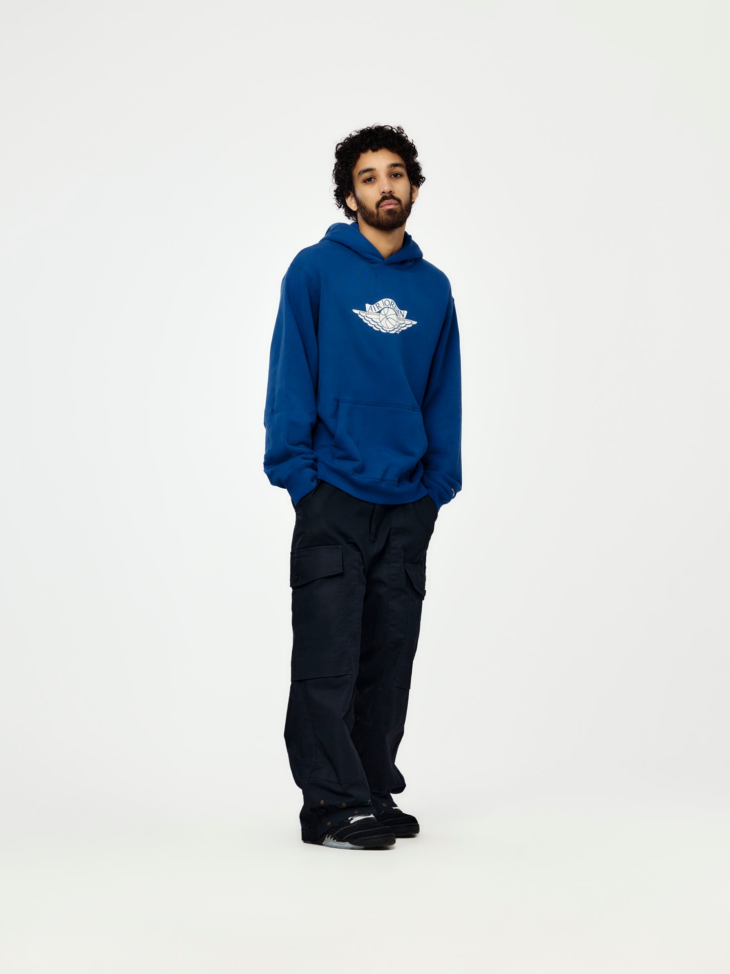 Rare Air Fleece Hoodie (Deep Royal/Sail)