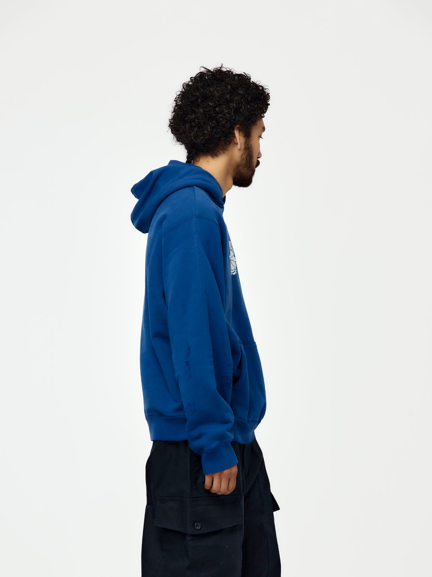 Rare Air Fleece Hoodie (Deep Royal/Sail)