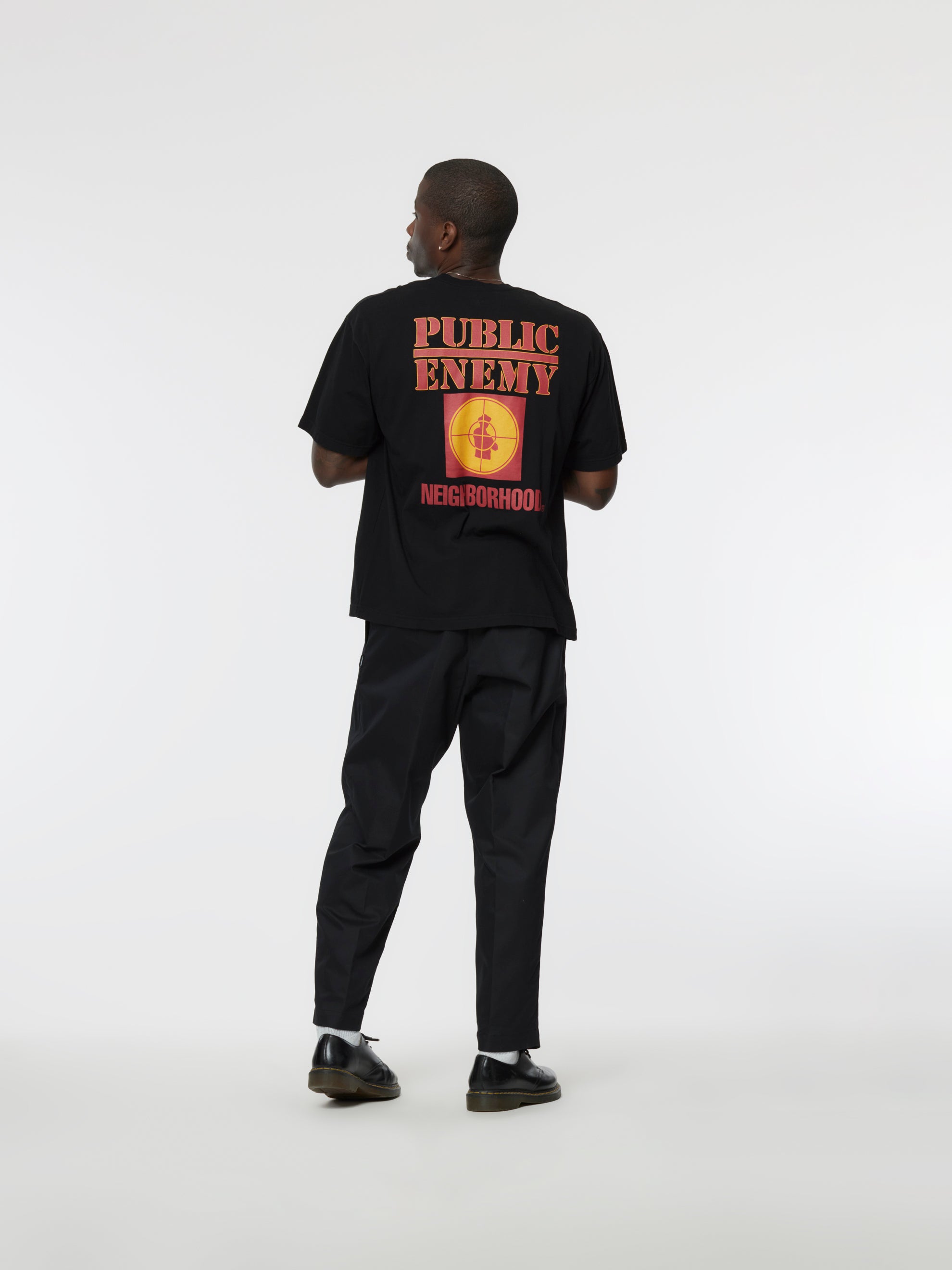 NH X PUBLIC ENEMY TEE SS-1 (BLACK)