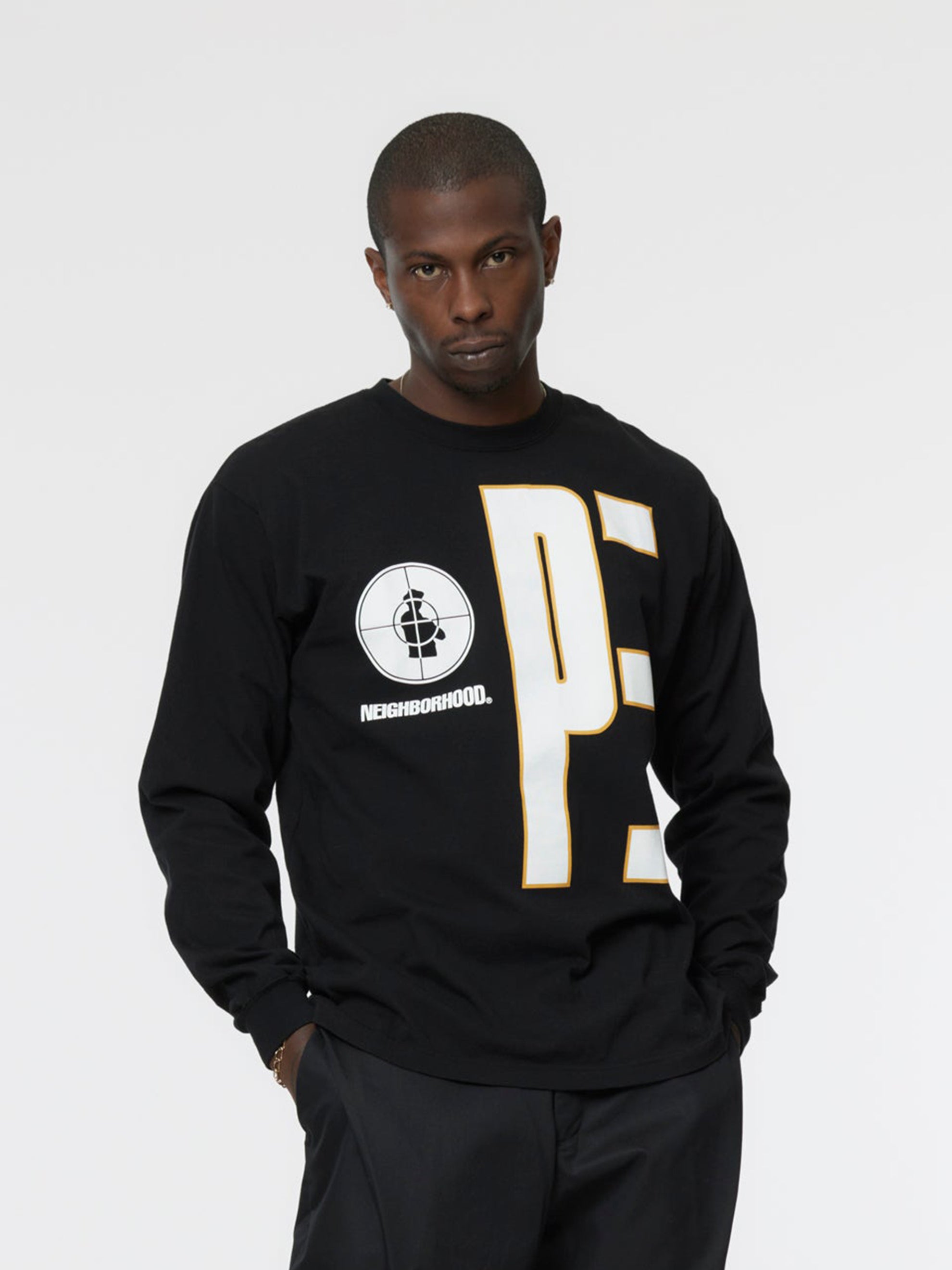 トップス NEIGHBORHOOD X PUBLIC ENEMY . TEE LS-1 NEIGHBORHOOD×PUBLIC ENEMY.TEE LS-1 Mサイズ