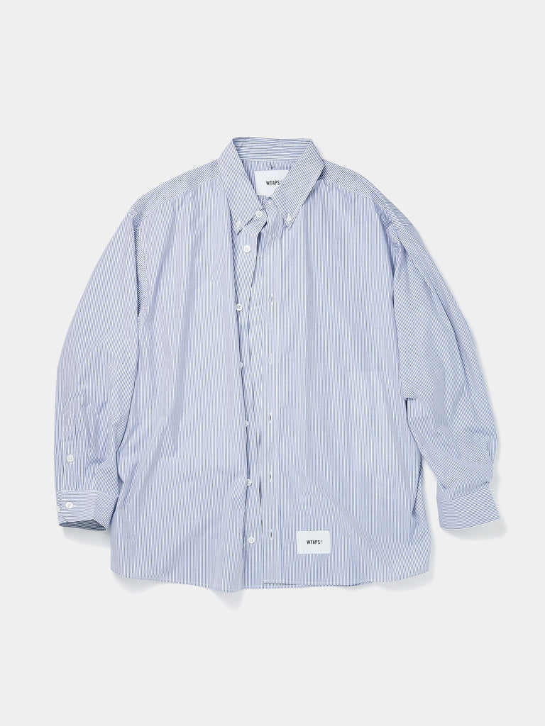Buy Wtaps BD 03 / LS / COTTON. BROADCLOTH (BLUE) Online at UNION