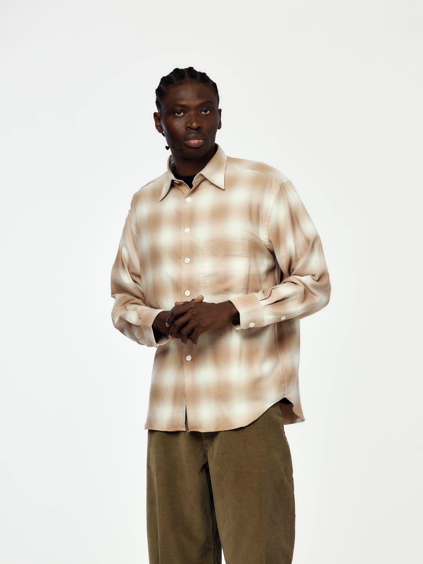 Shadow Flannel (Coral)