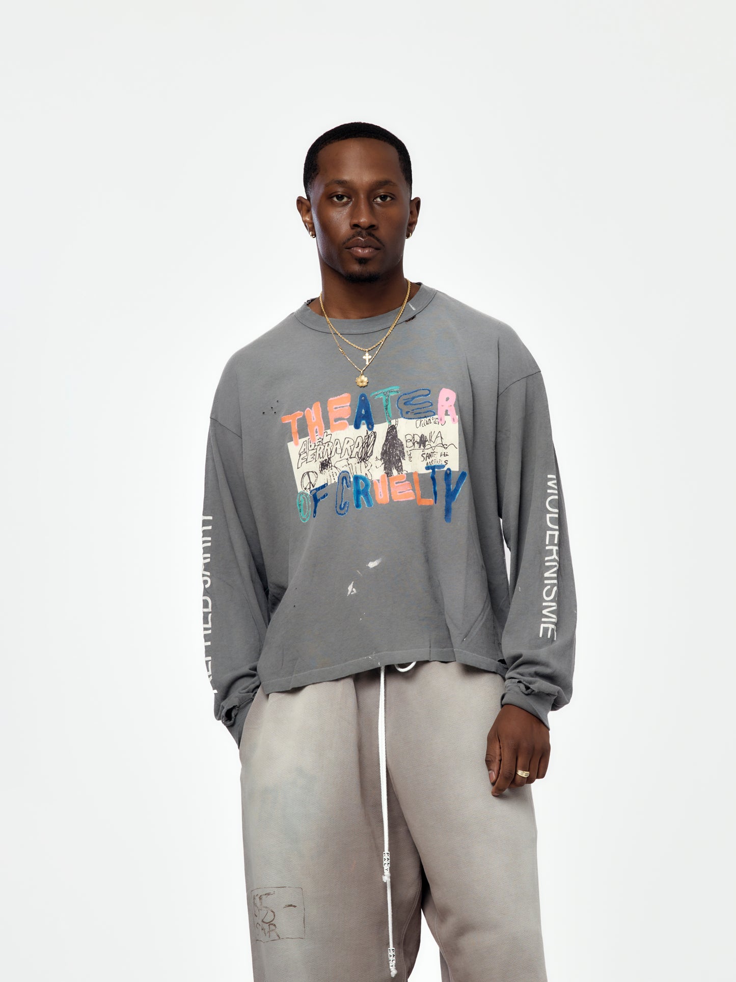 Theater Of Cruelty L/S Tee (Vintage Black)