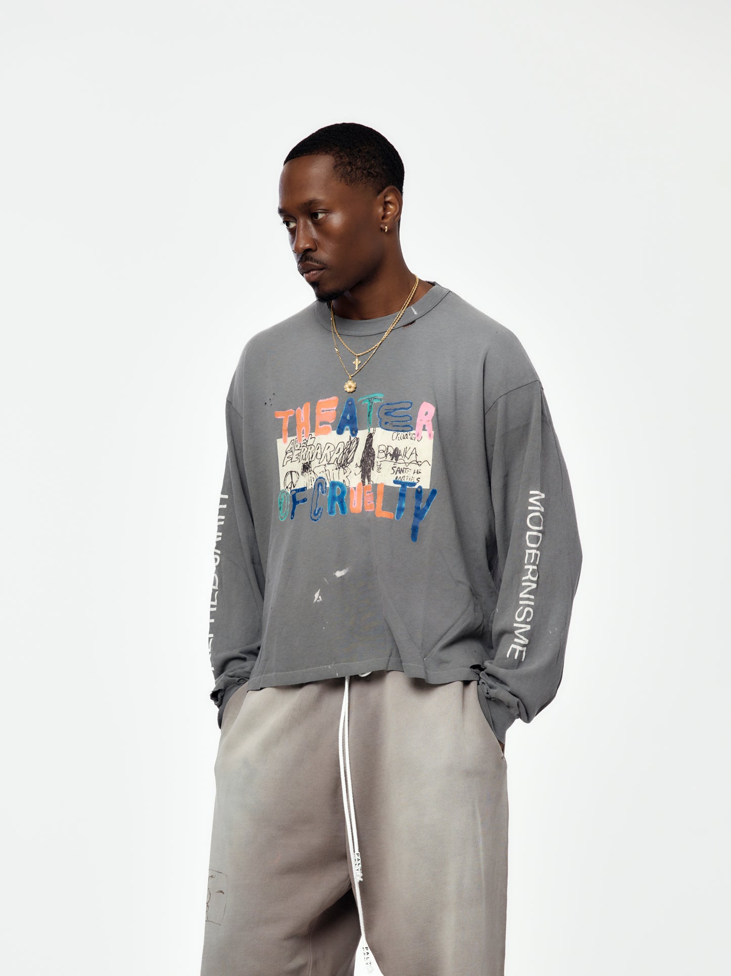 Theater Of Cruelty L/S Tee (Vintage Black)