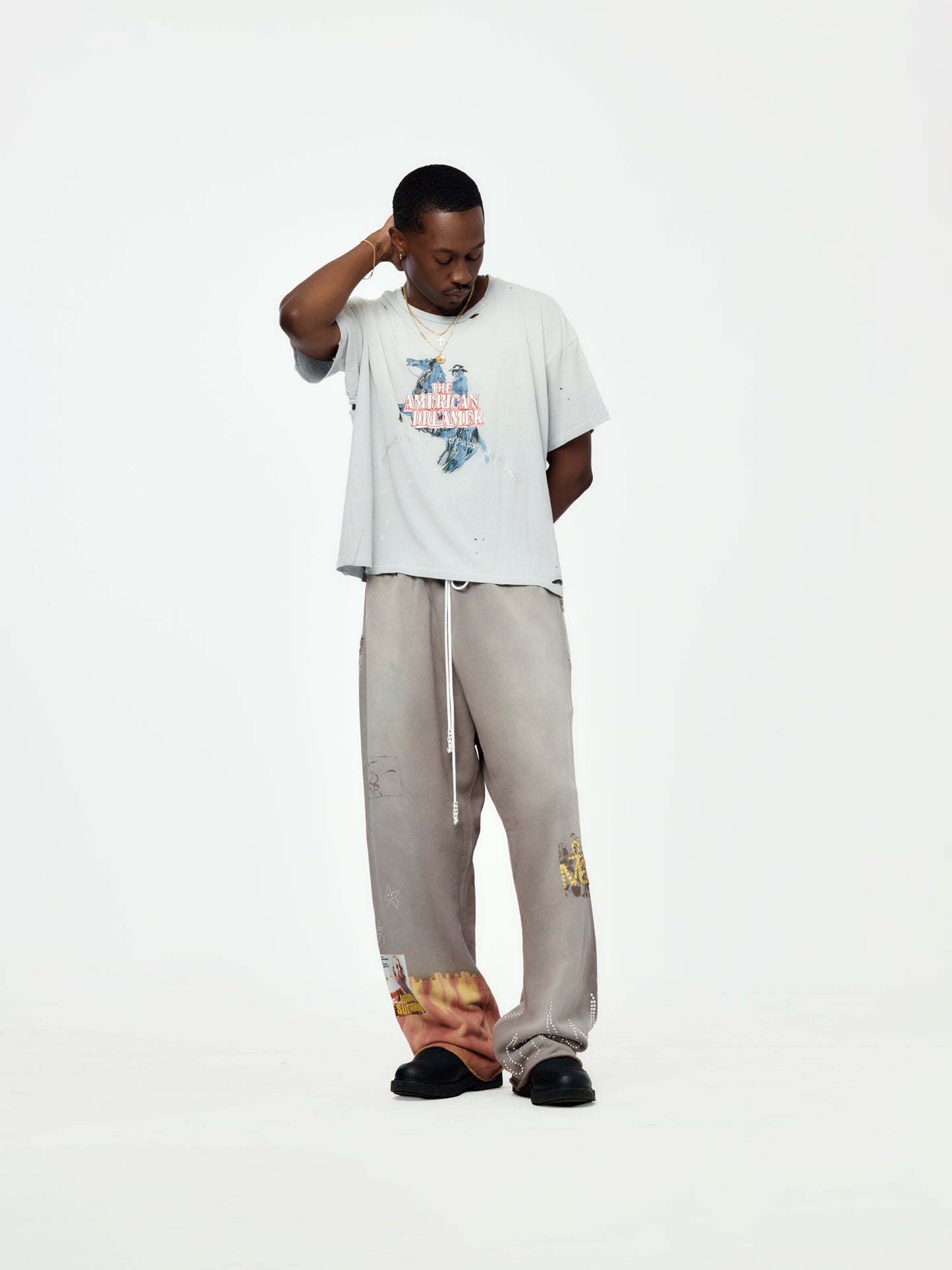 American Dreamer Tee (Baby Blue)