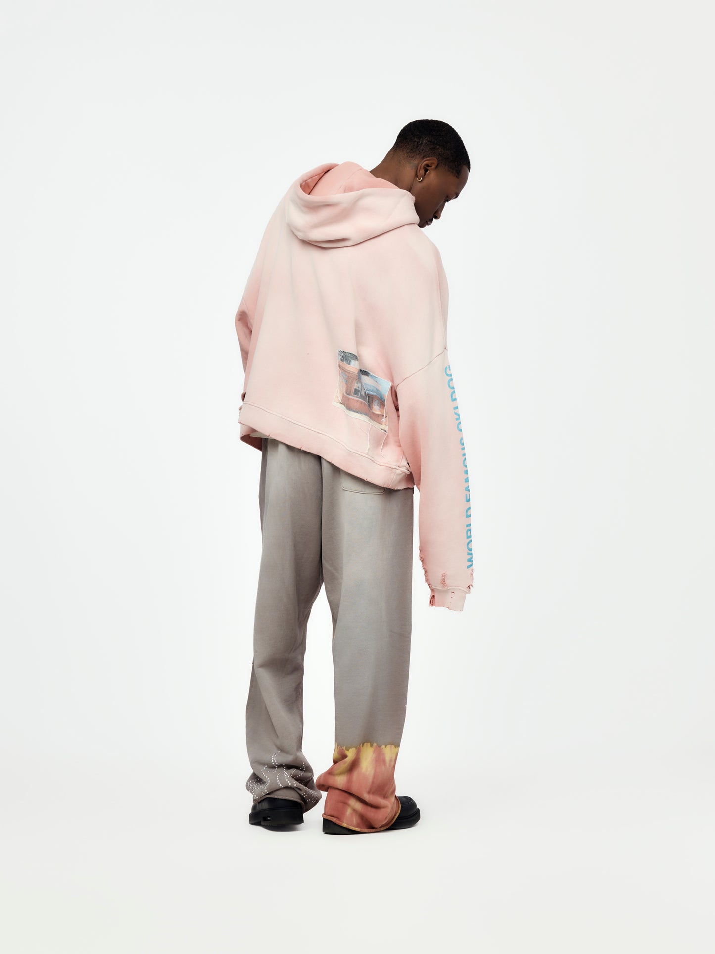 Oki Dog Hooded Sweatshirt (Pink)