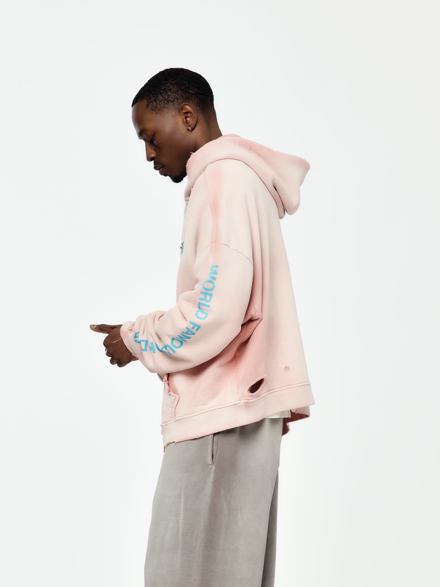 Oki Dog Hooded Sweatshirt (Pink)
