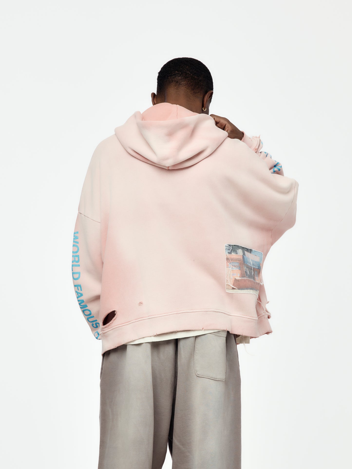 Oki Dog Hooded Sweatshirt (Pink)