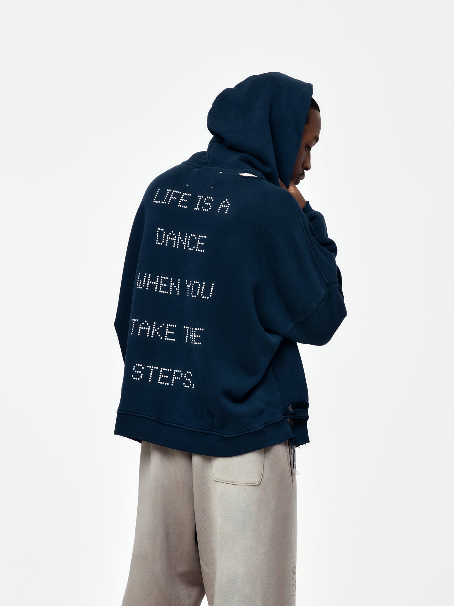 Treatment Center Zip Hooded Sweatshirt (Navy)