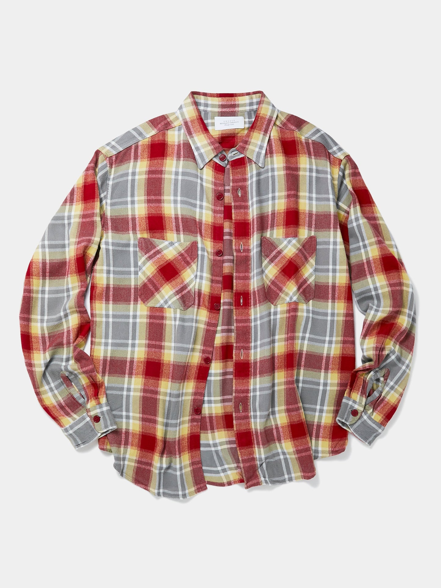Checked BD Shirt (Grey/Red)
