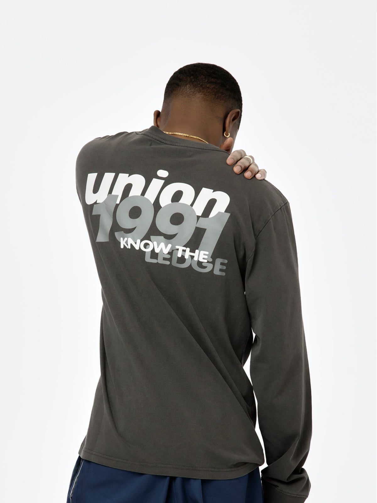 Union Los Angeles Underground Long sleeve (Vintage Black) - UNION 