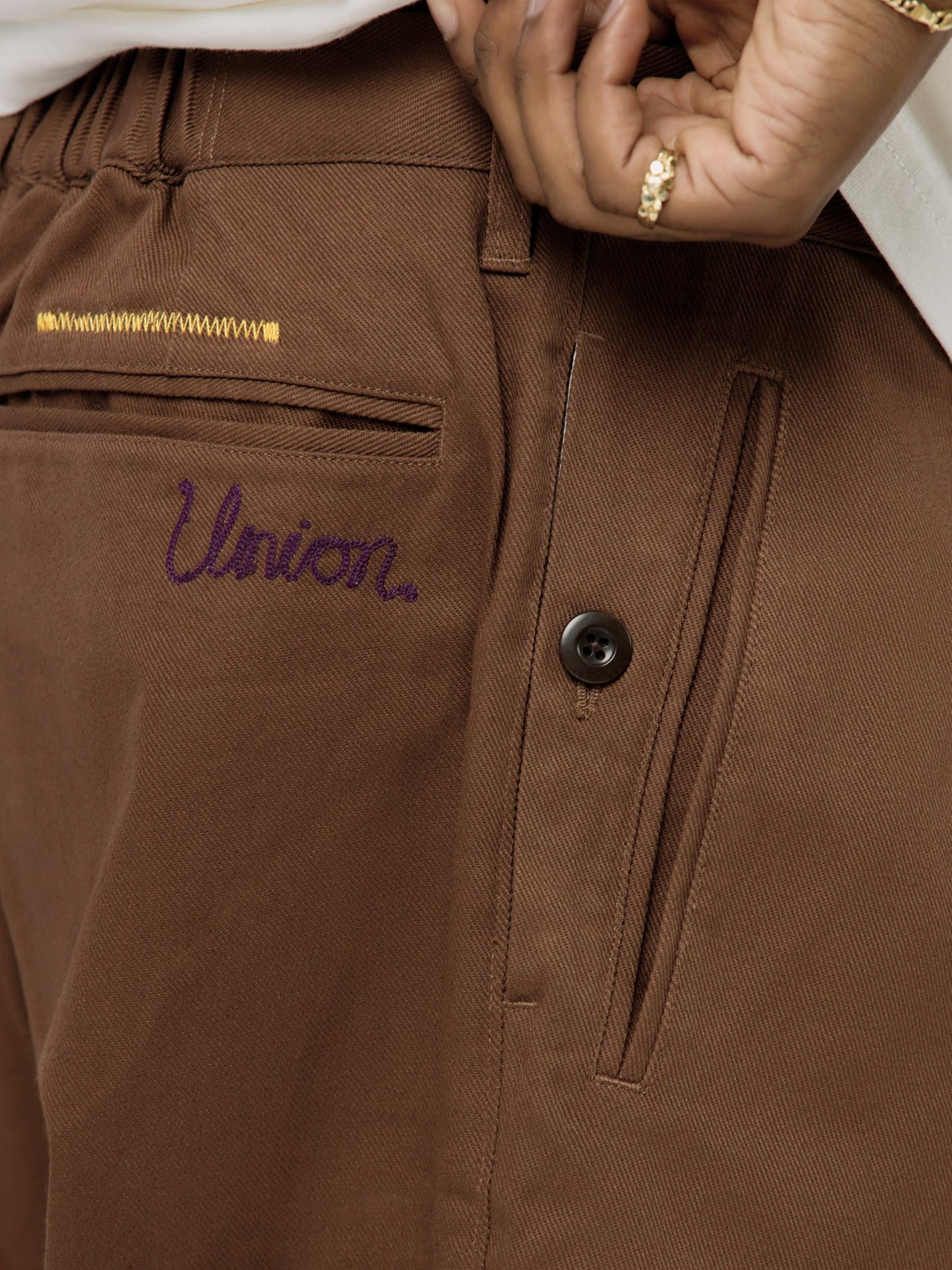 Langston Pant (Dark Brown)