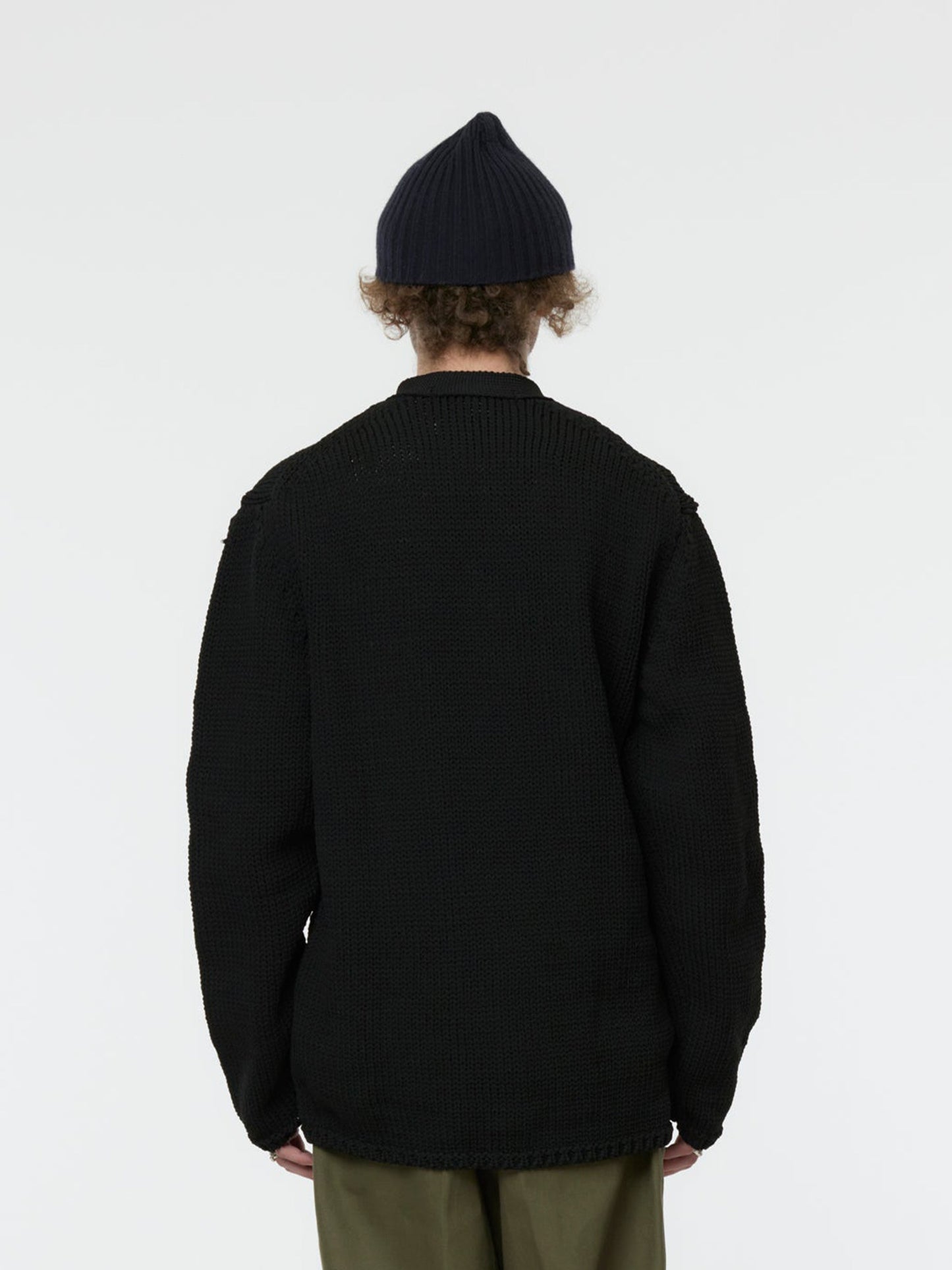 CDG Black Cardigan