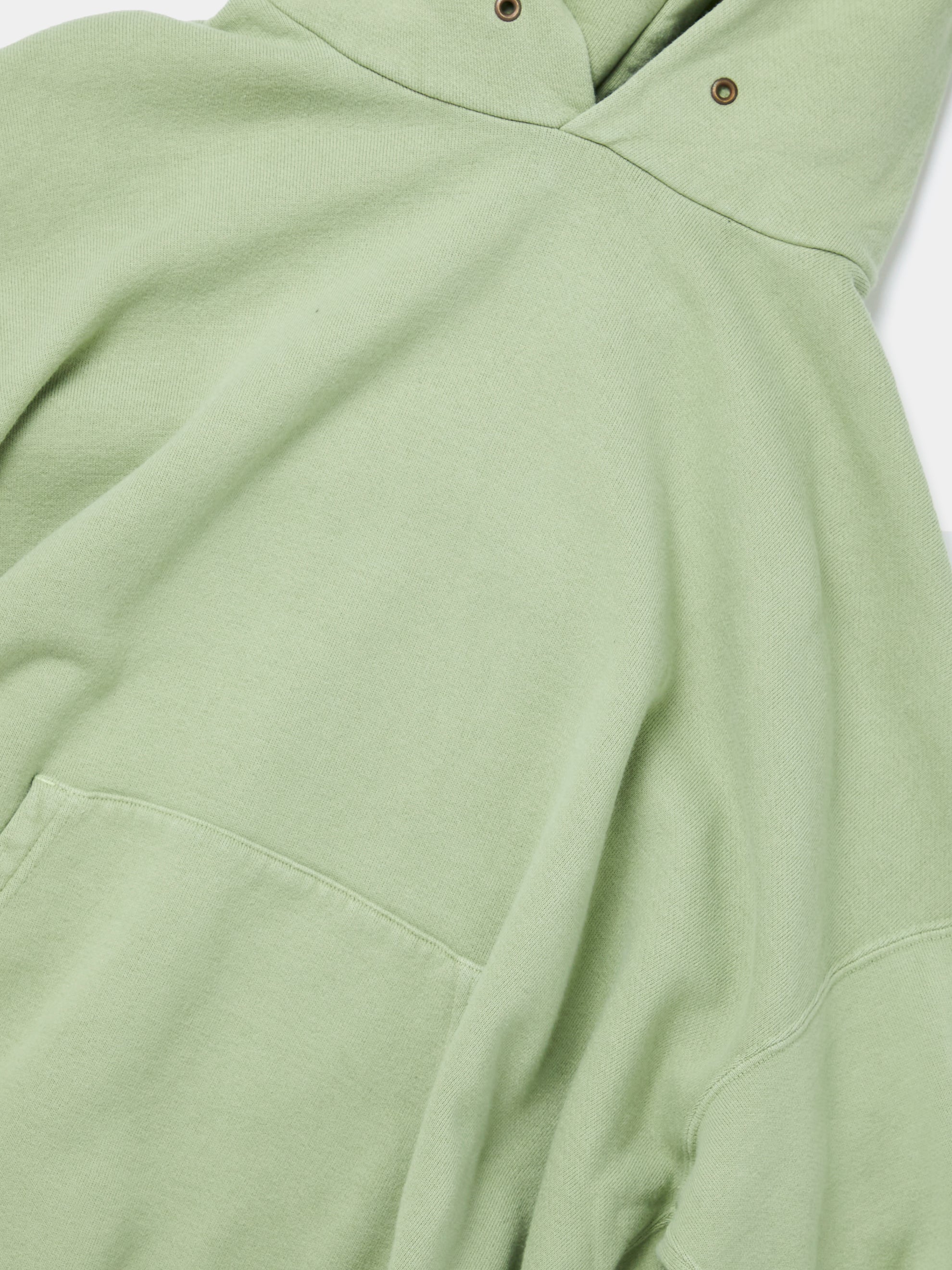 Buy Visvim AMPLUS SB HOODIE P.O. DMGD (U.D.) (Lt. Green) Online at