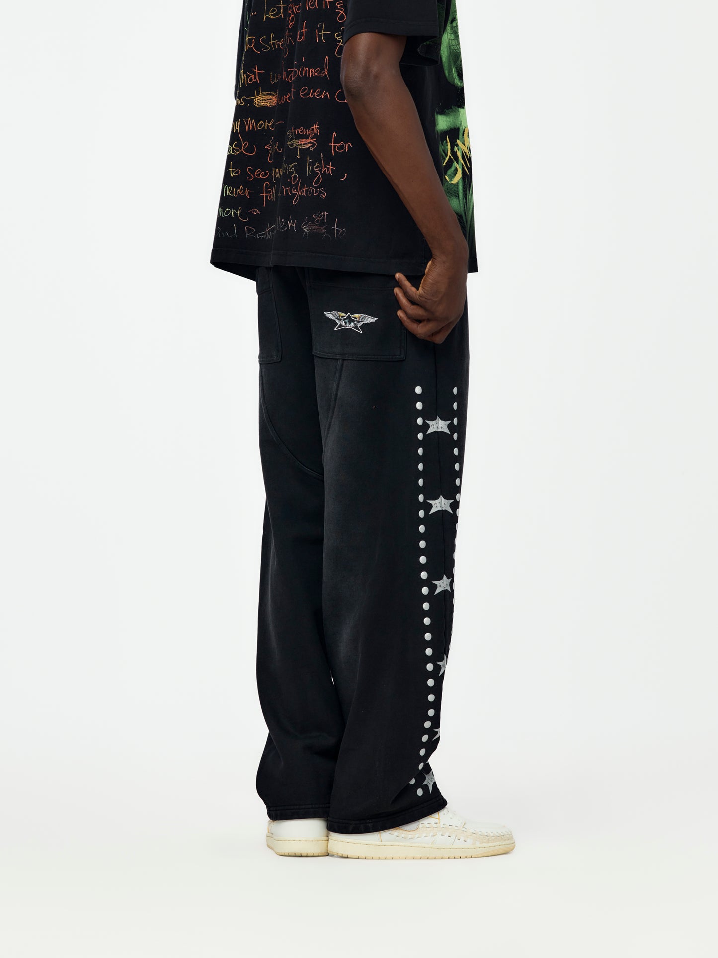 EZY RYDER SWEATPANTS (BLACK)