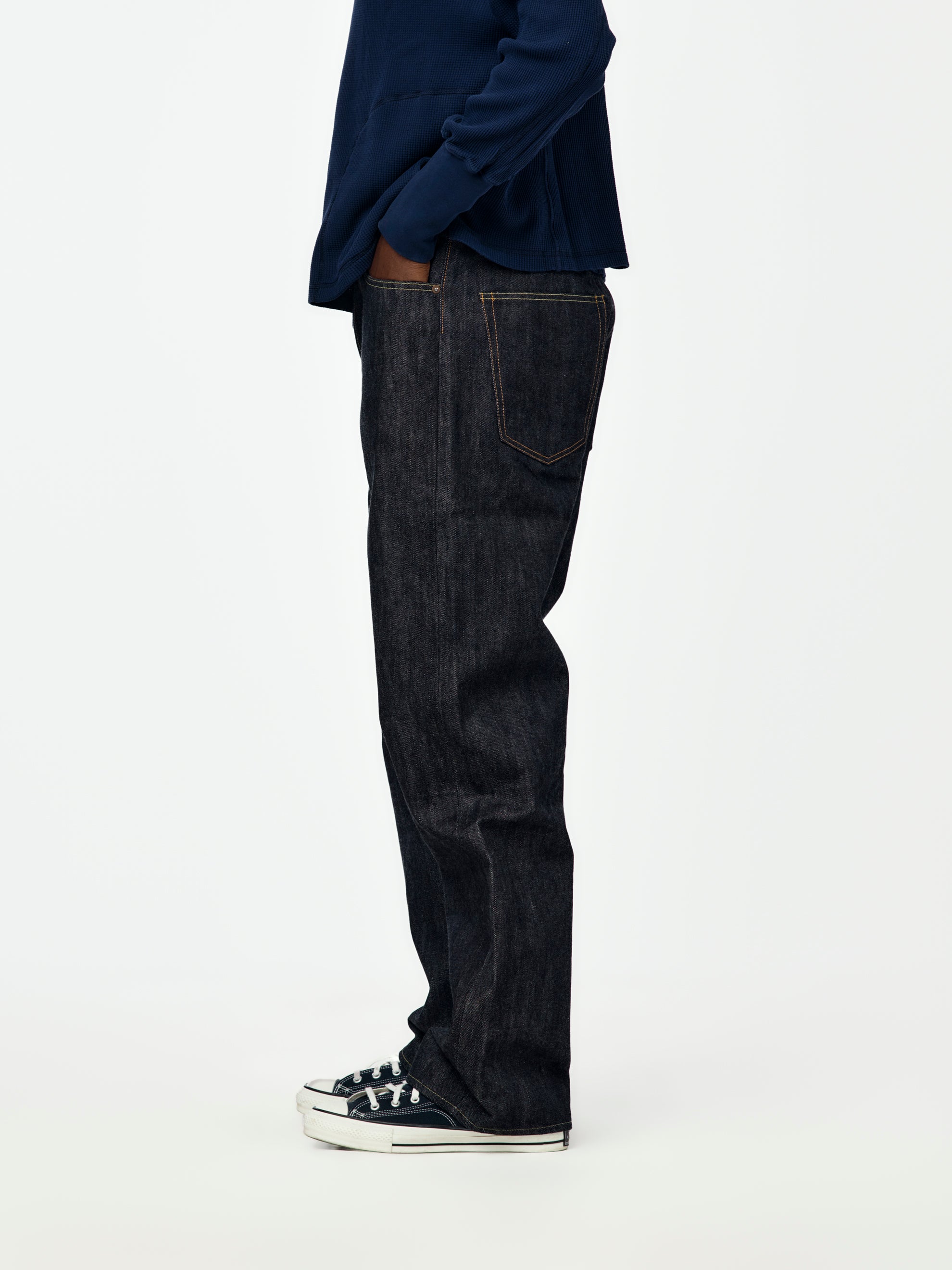 Visvim SOCIAL SCULPTURE 01 WIDE RAW (FW25) - UNION LOS ANGELES