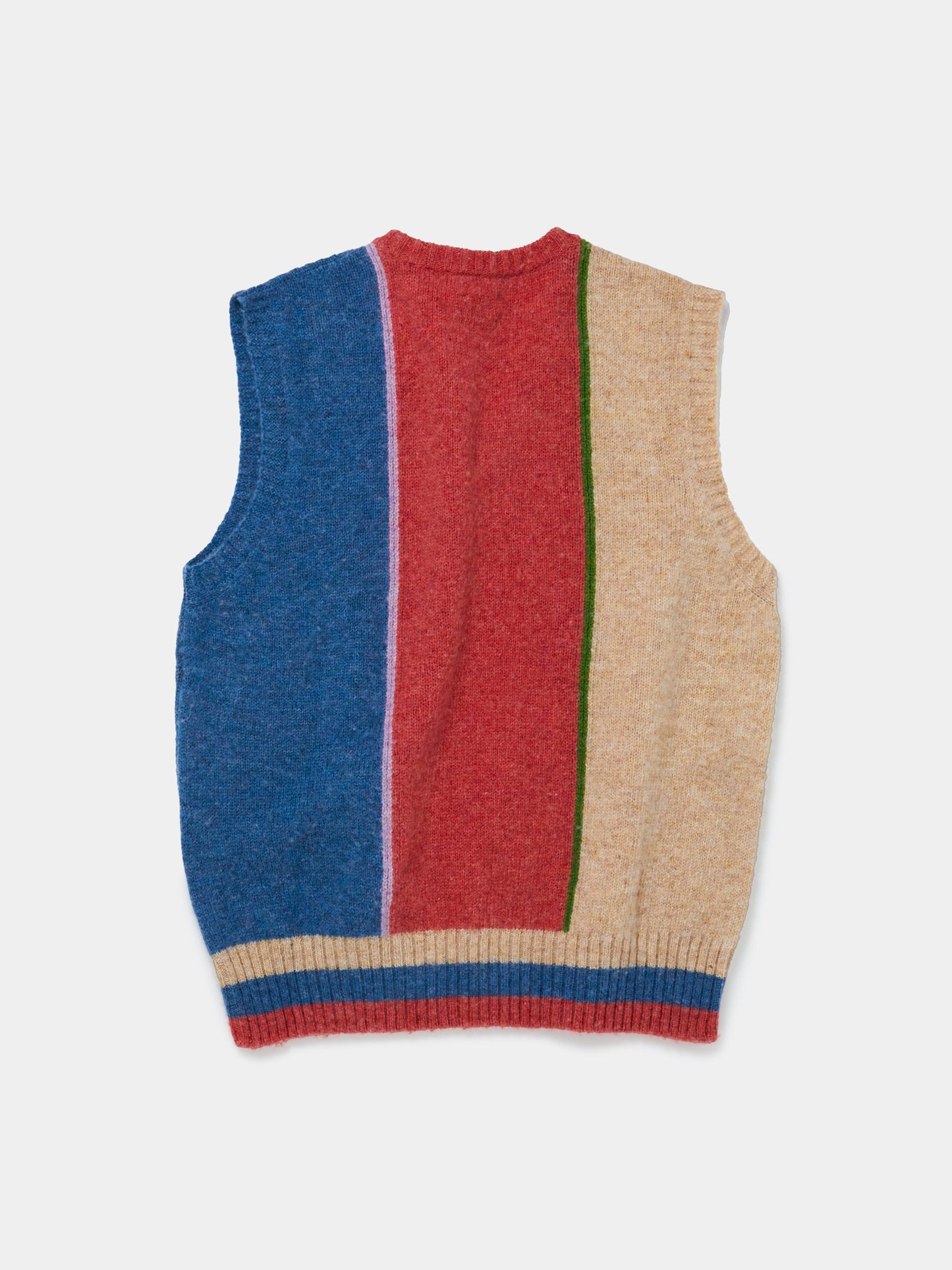 Shetland Block Sweater Vest (Multi)