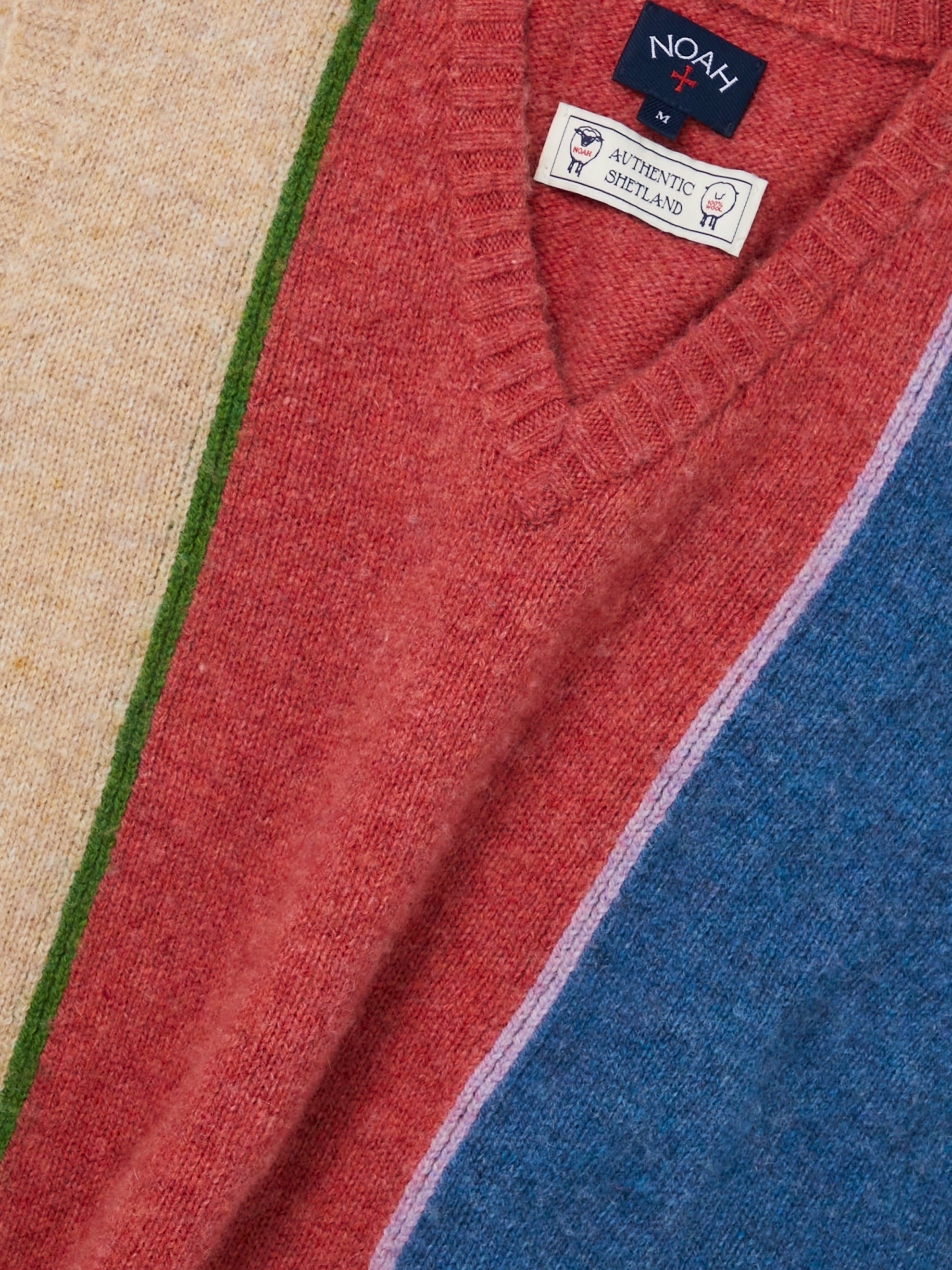 Shetland Block Sweater Vest (Multi)