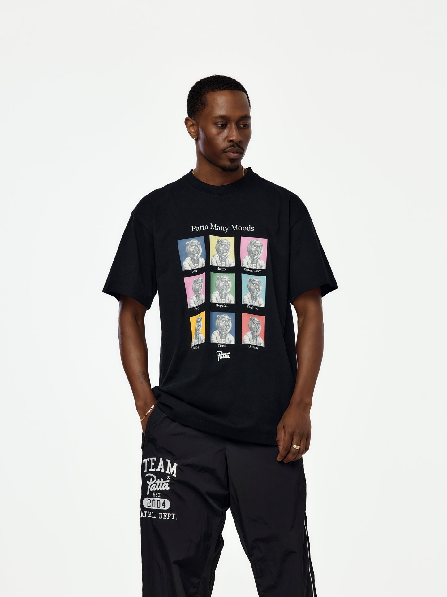 Patta Many Moods T-Shirt (Black)