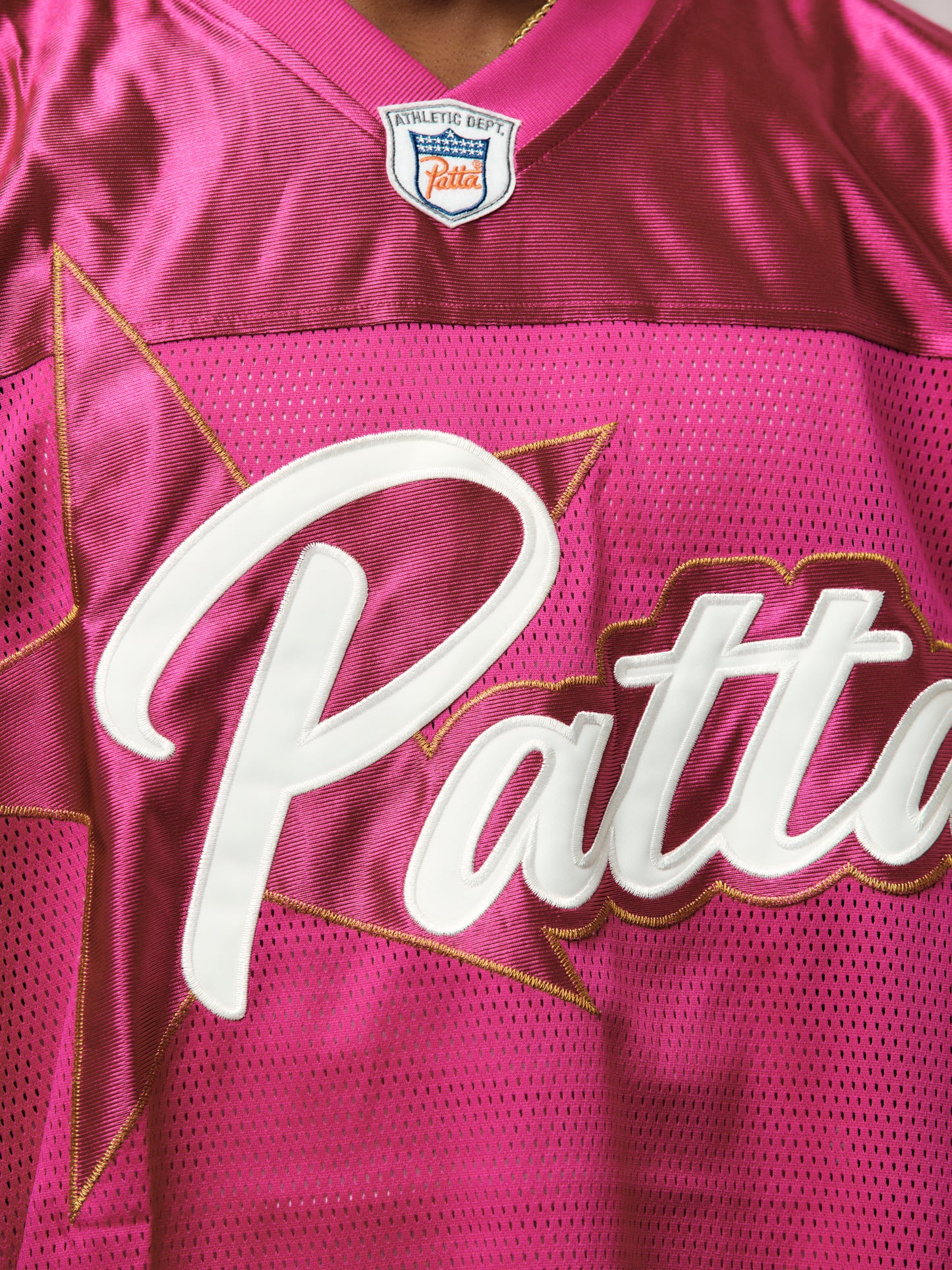 Patta All Star Football Jersey (Fuchsia Red)
