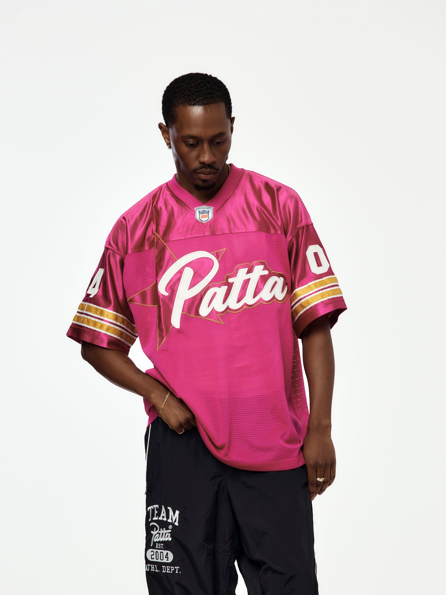 Patta All Star Football Jersey (Fuchsia Red)