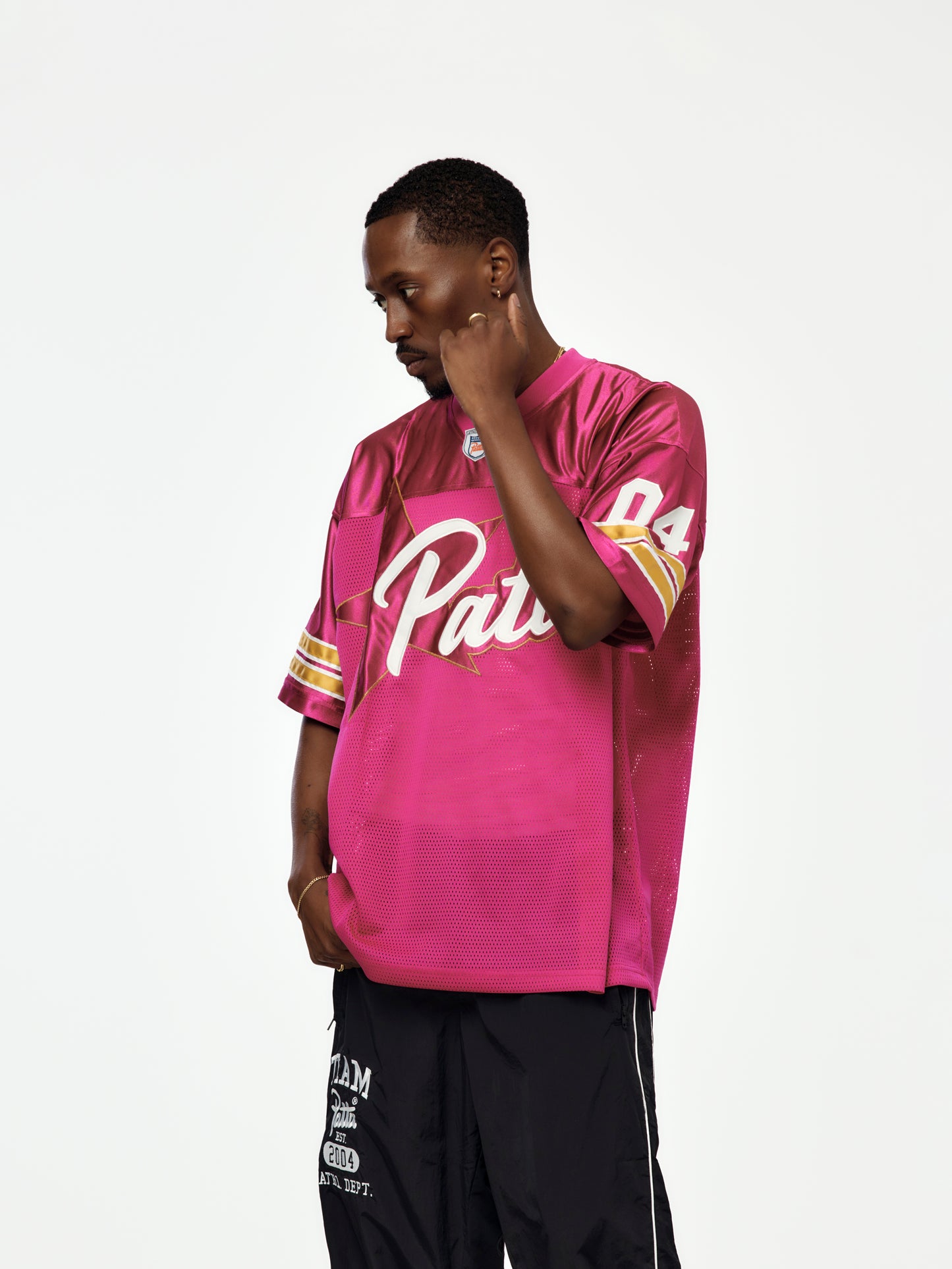 Patta All Star Football Jersey (Fuchsia Red)