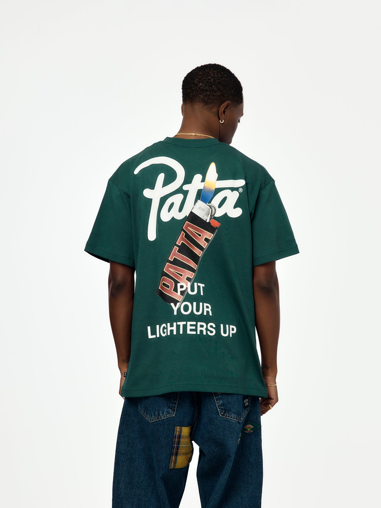 Patta Lighters T-Shirt (Bistro Green)