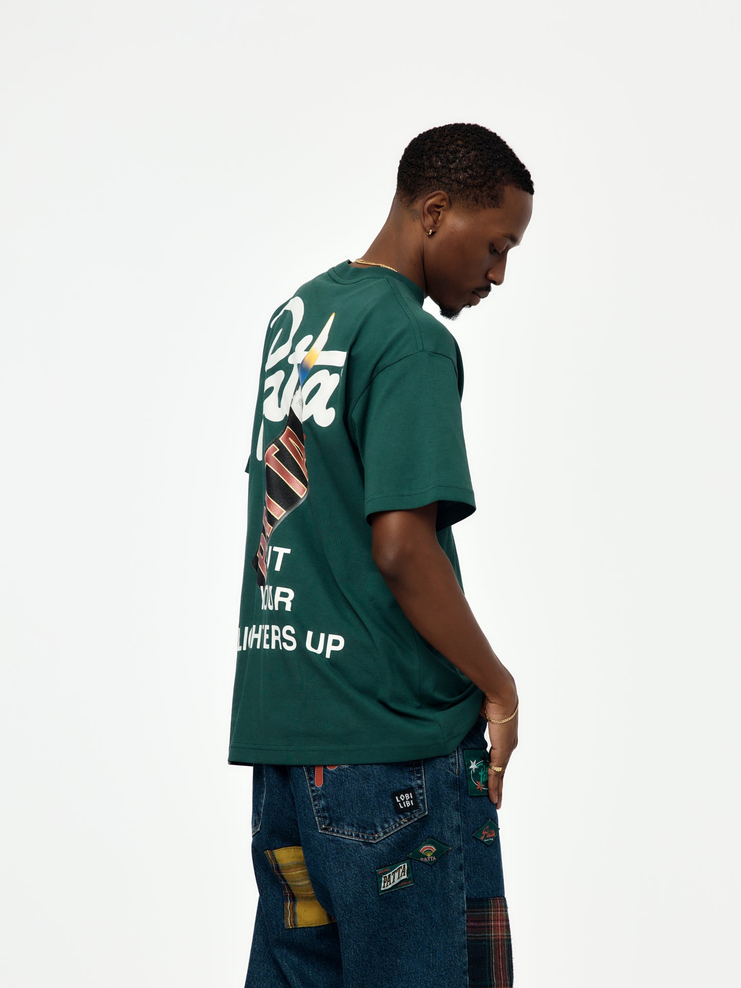 Patta Lighters T-Shirt (Bistro Green)