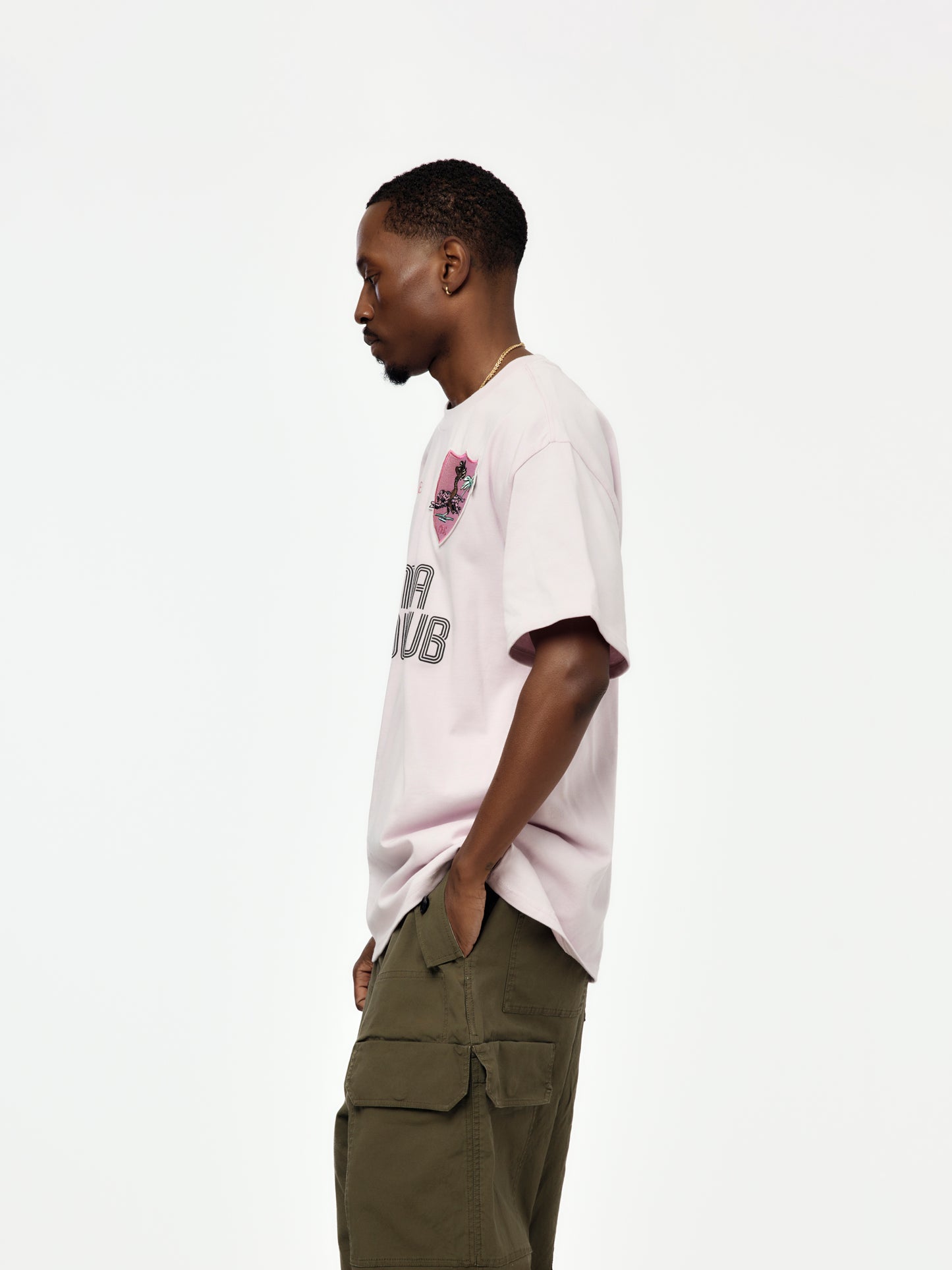 Bermuda Futbul T-Shirt (Sea Shell Pink)