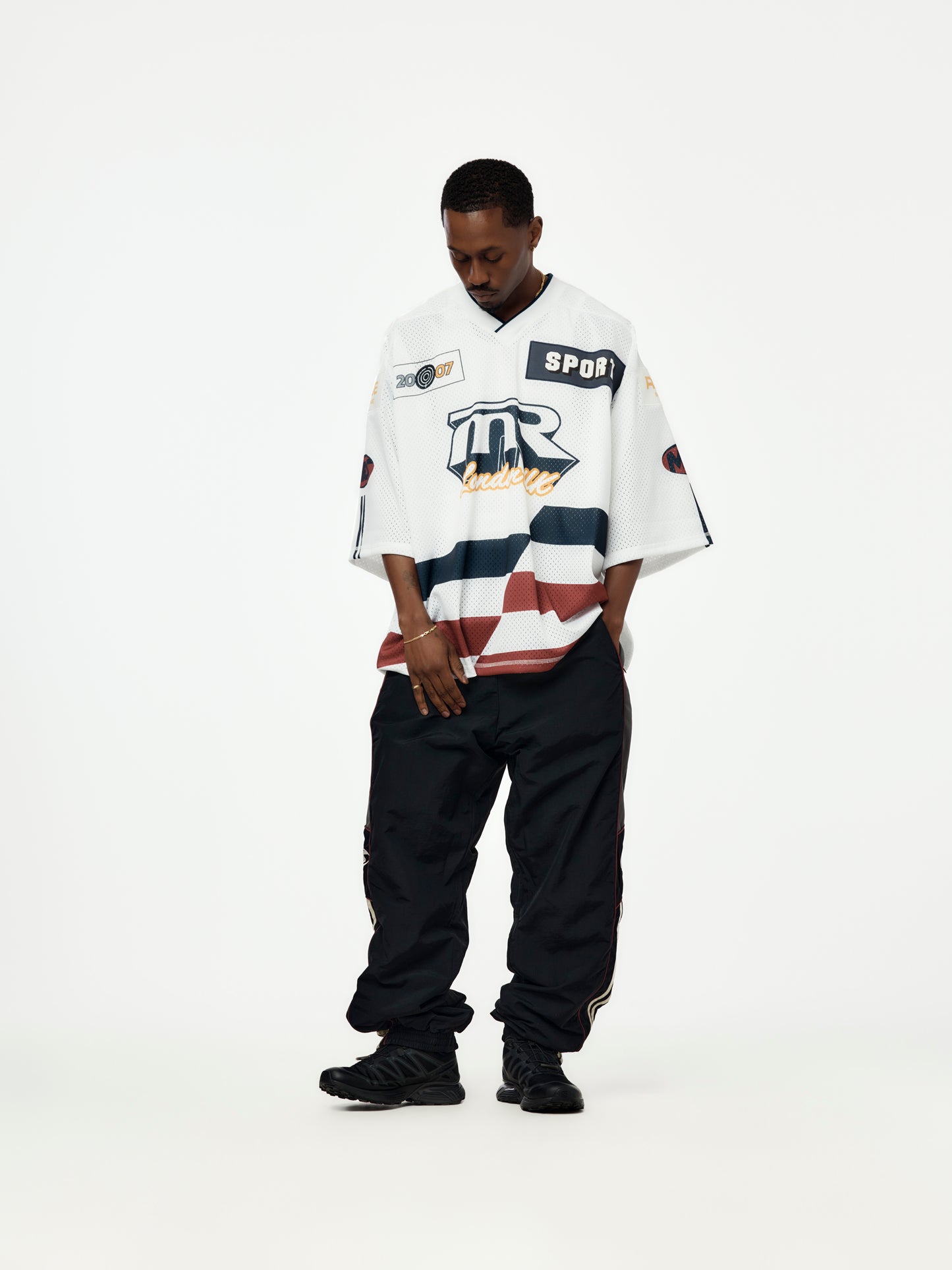 Hockey Trackpant (Black And Grey)