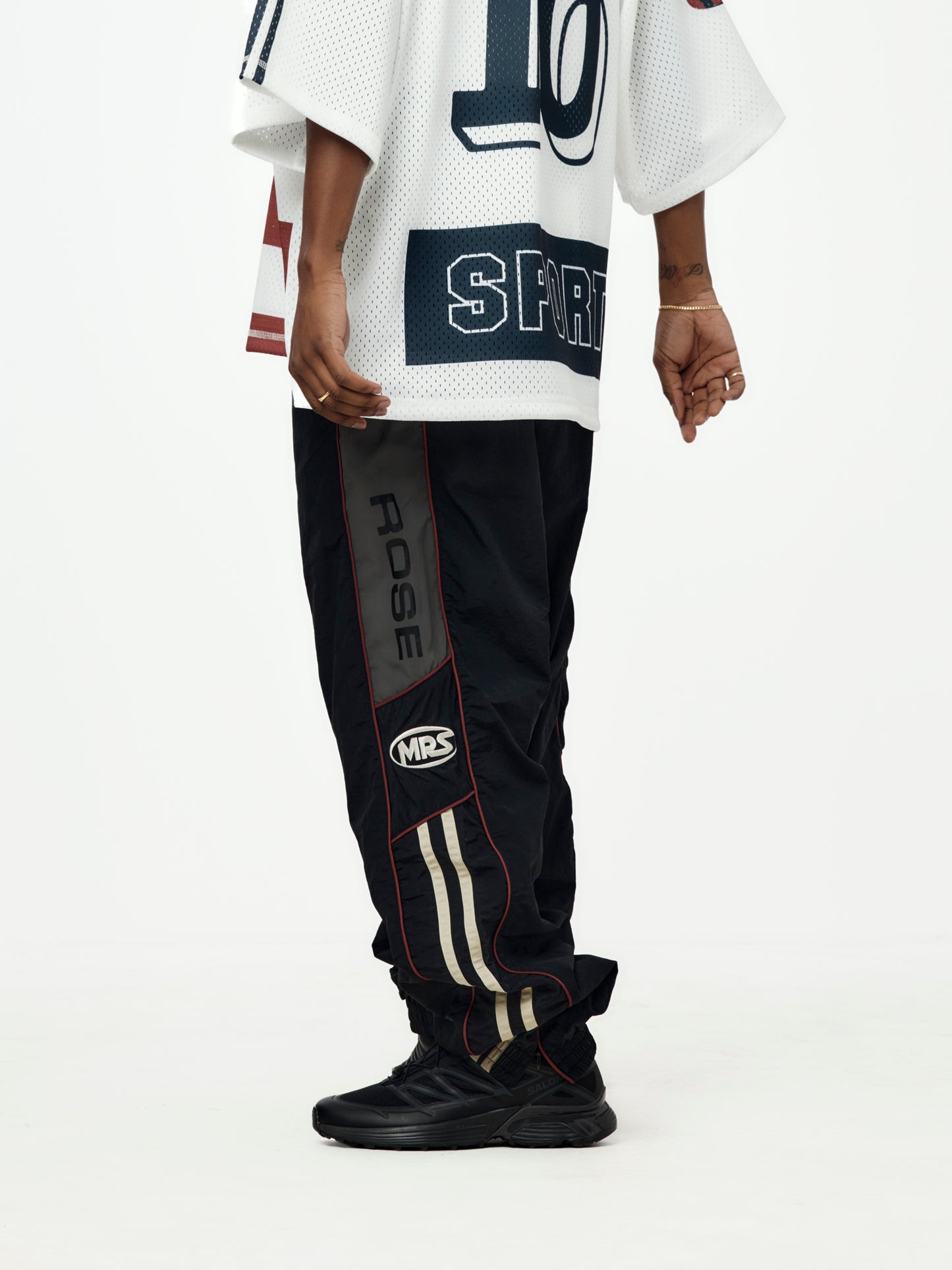 Hockey Trackpant (Black And Grey)
