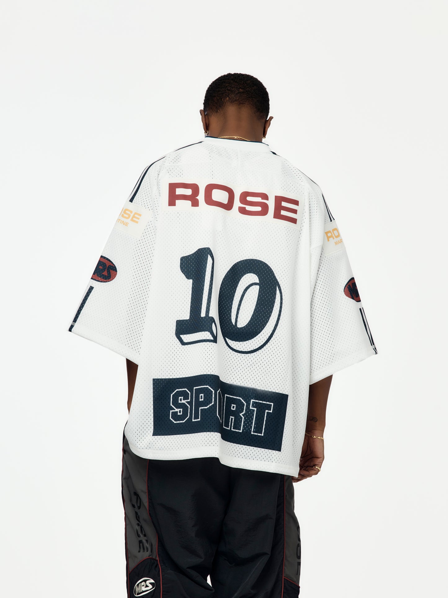 Oversized Hockey Top (White)