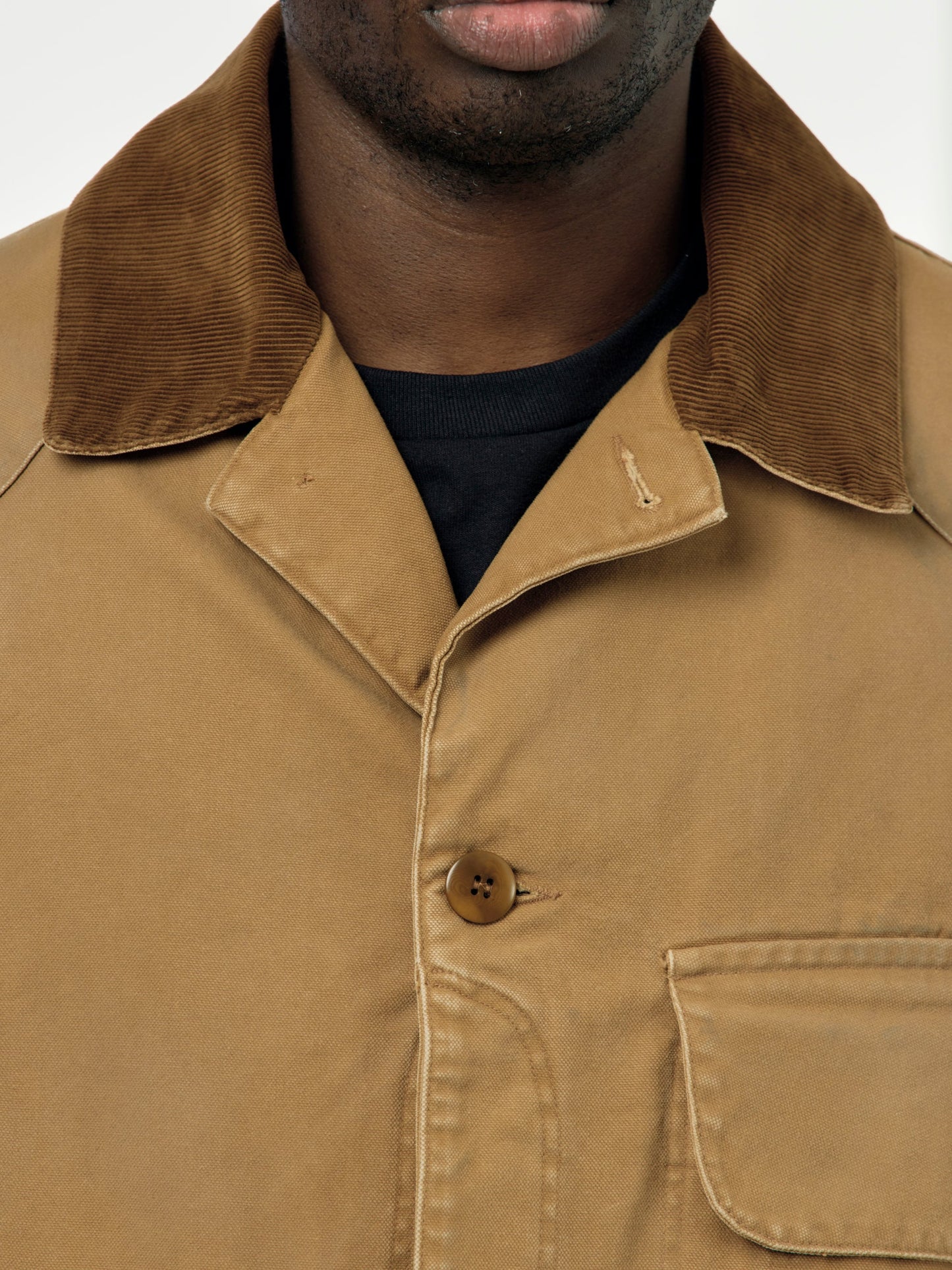 Canvas Sports Jacket (Ochre)