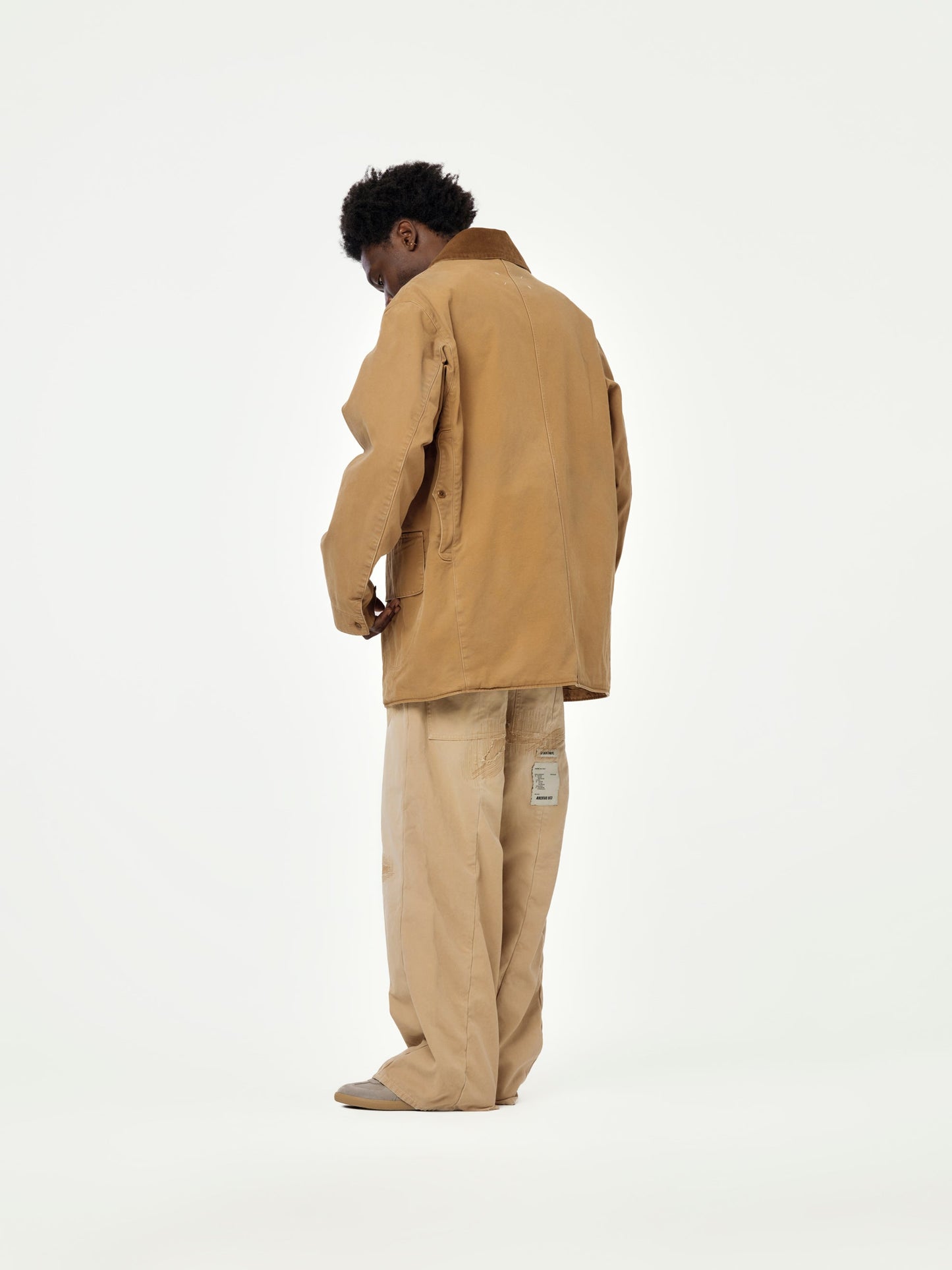 Canvas Sports Jacket (Ochre)