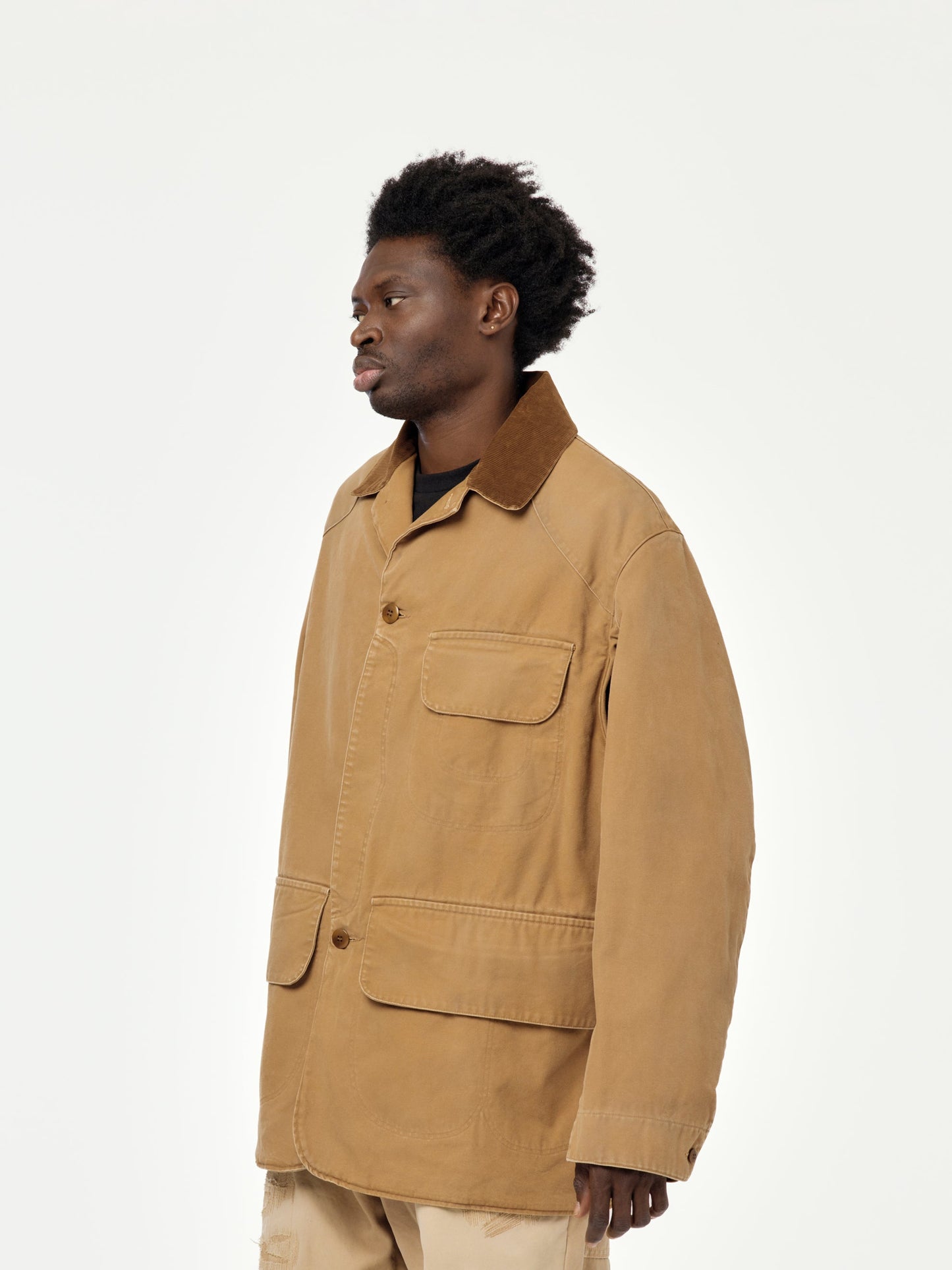 Canvas Sports Jacket (Ochre)